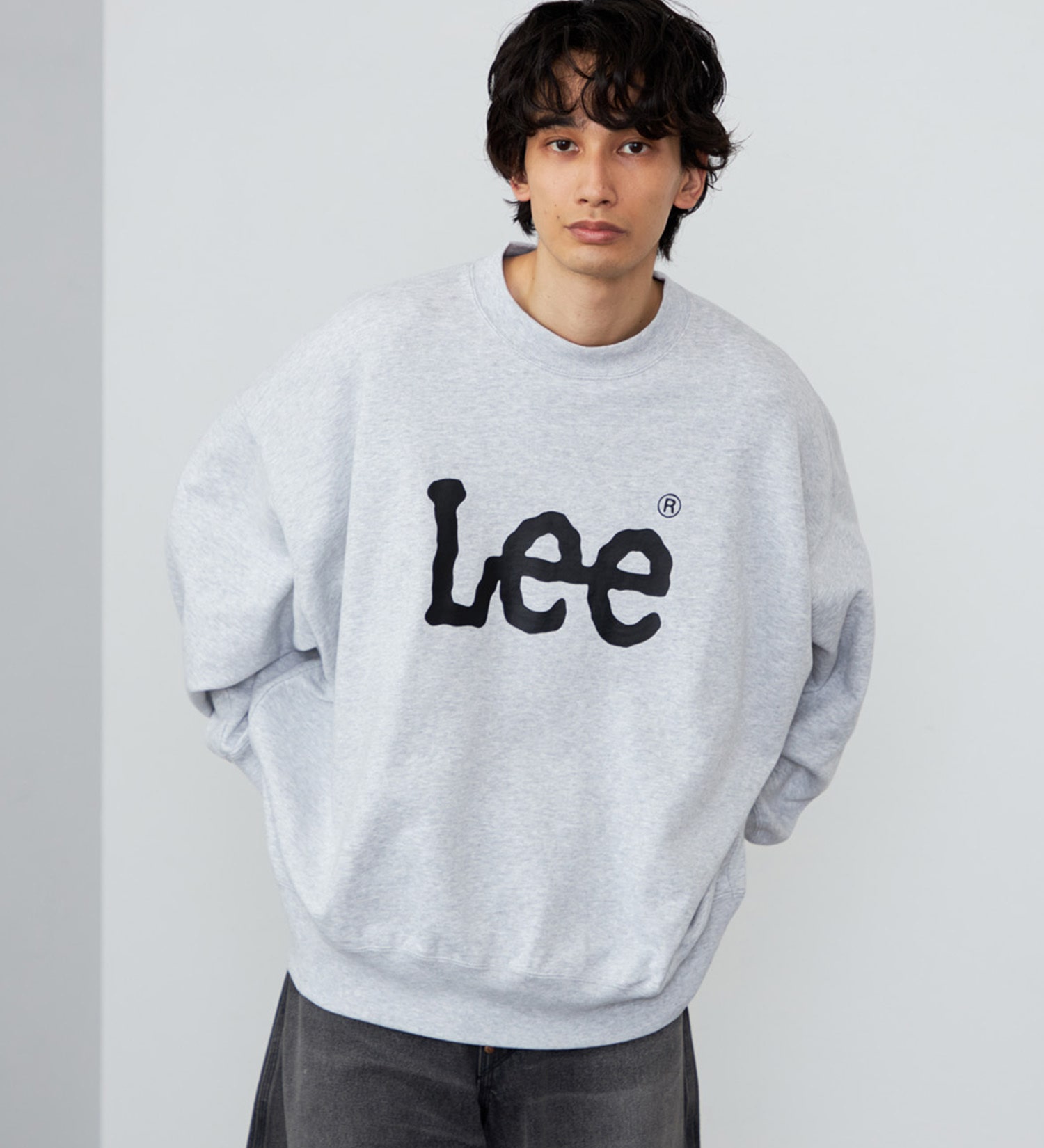 Lee(リー)のSUPERSIZED スウェット ビッグシルエット|トップス/スウェット/メンズ|グレー