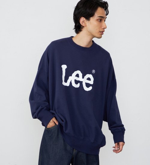 Lee(リー)のSUPERSIZED スウェット ビッグシルエット|トップス/スウェット/メンズ|ネイビー