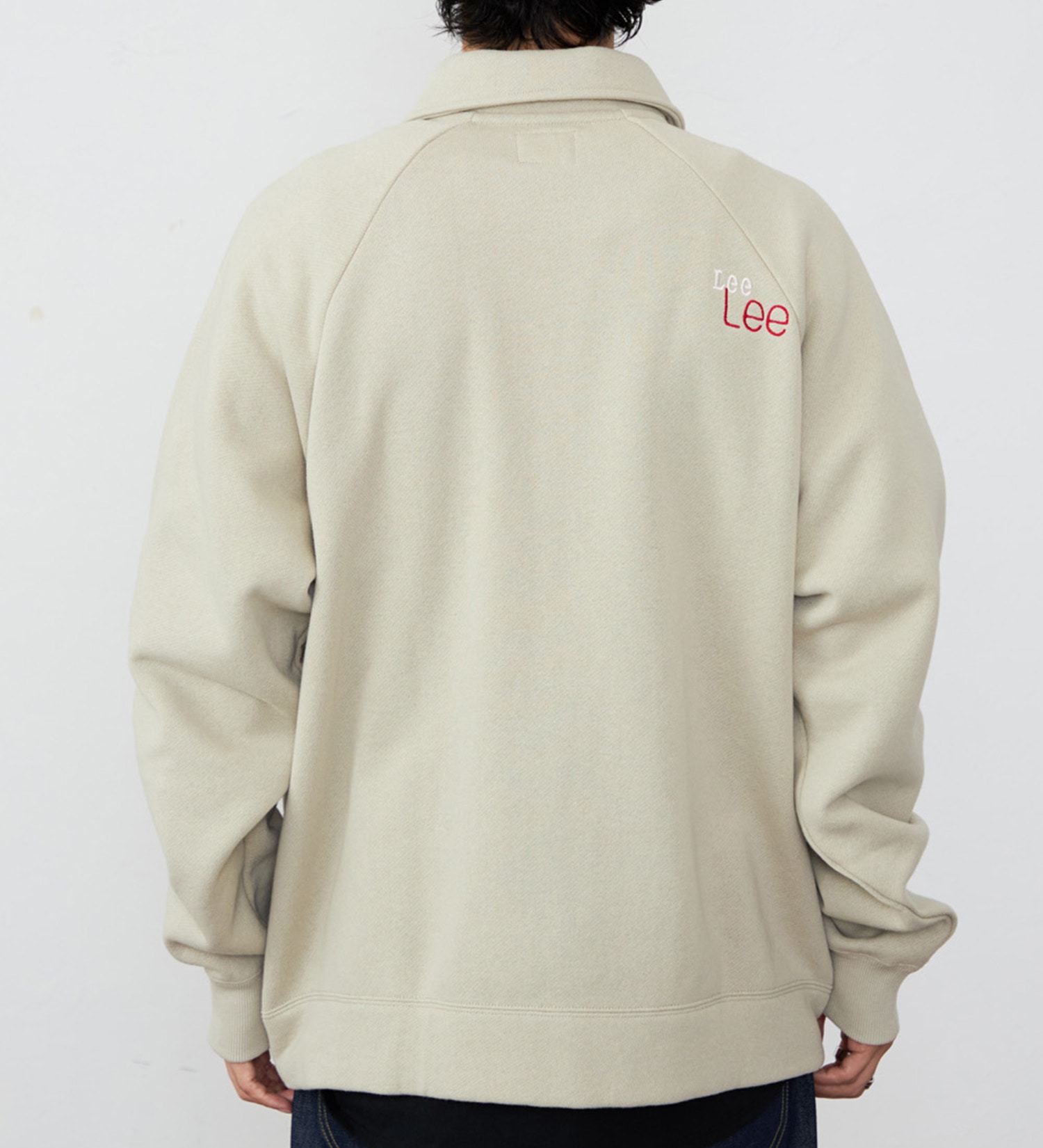 Lee(リー)のスウェットカーディガン 裏起毛|トップス/スウェット/メンズ|カーキ