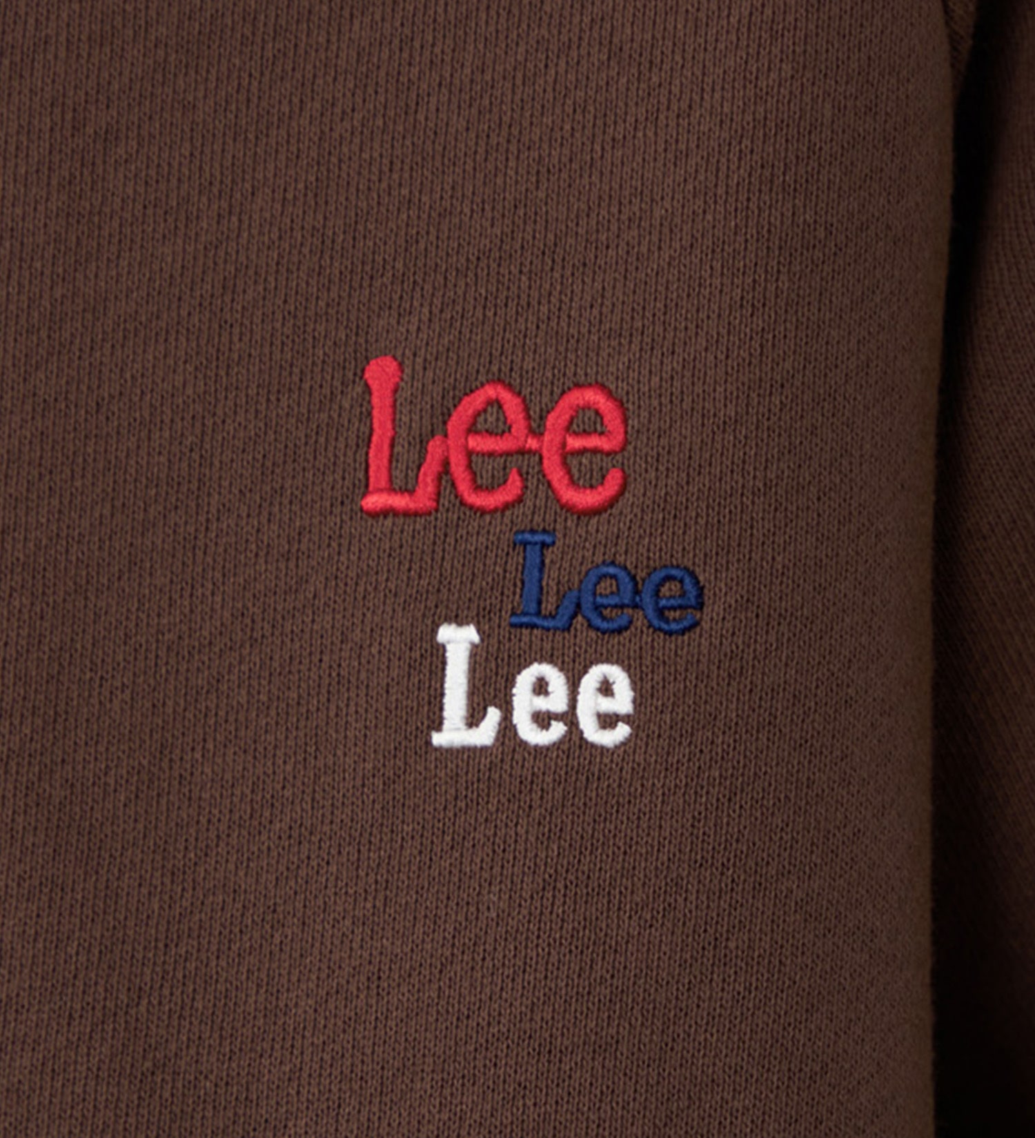 Lee(リー)のスウェットカーディガン 裏起毛|トップス/スウェット/メンズ|ブラウン
