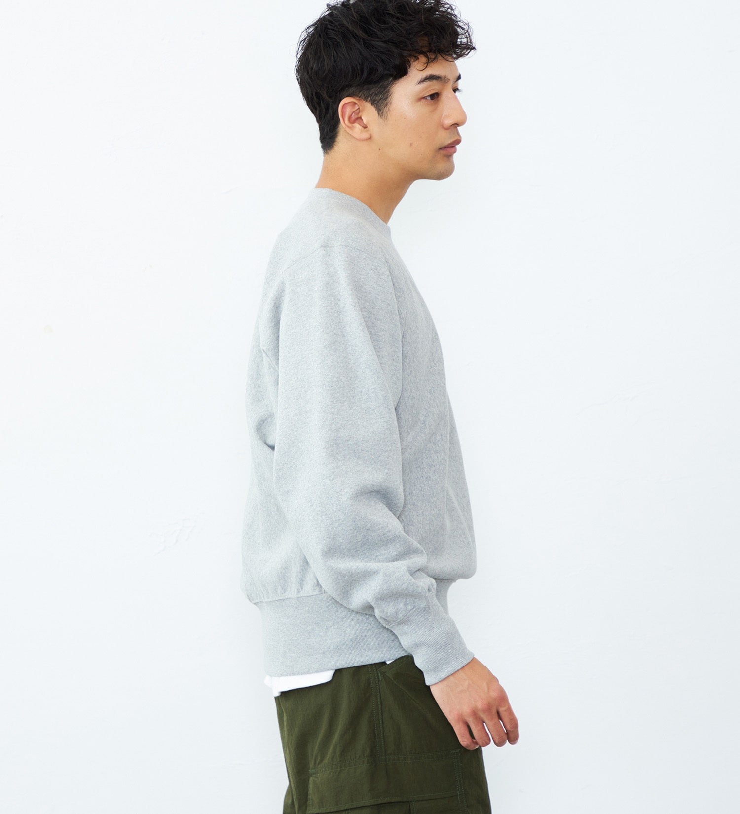Lee(リー)のBASIC CREW NECK SWEAT/ベーシックスウェット|トップス/スウェット/メンズ|グレー