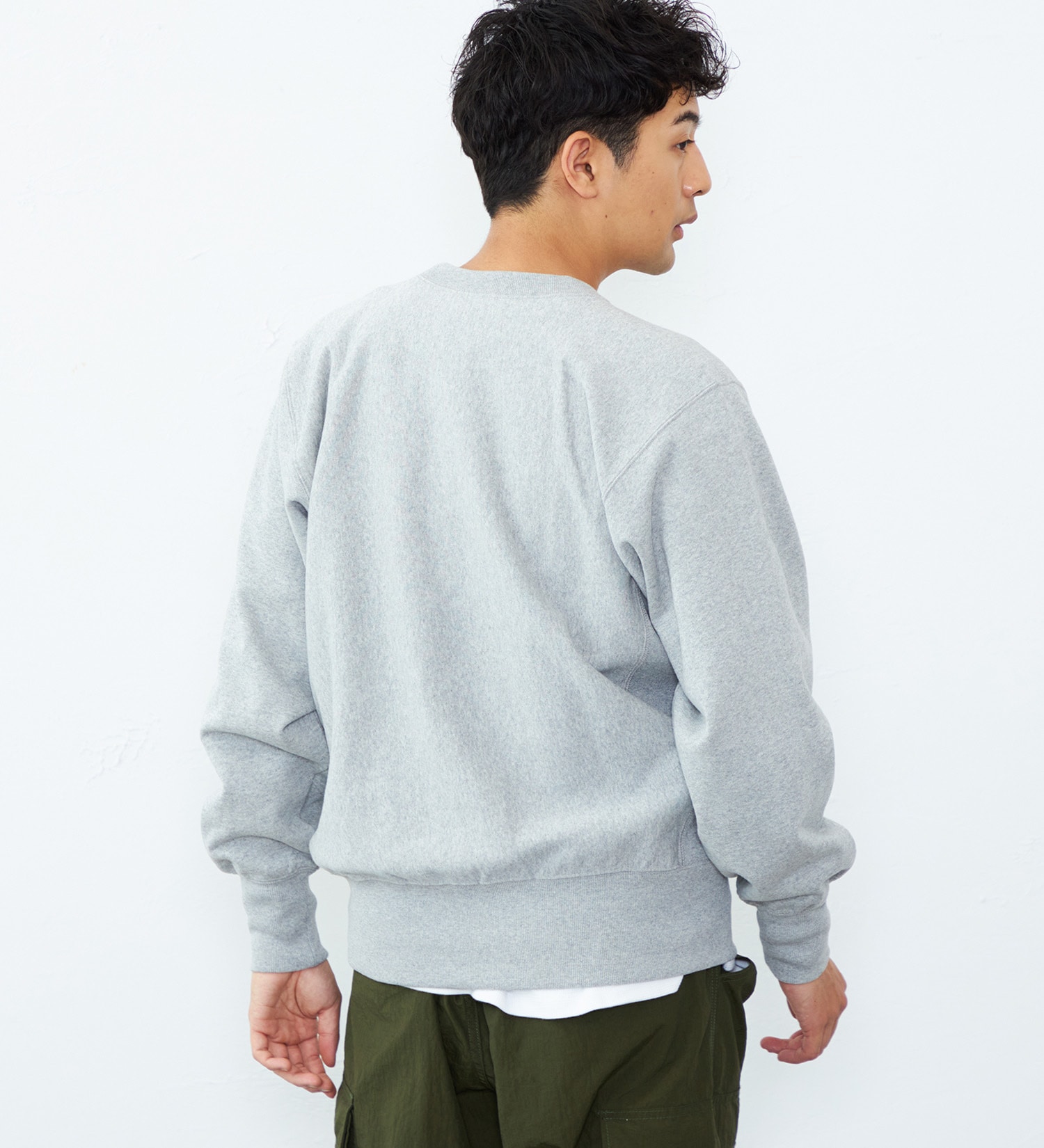Lee(リー)のBASIC CREW NECK SWEAT/ベーシックスウェット|トップス/スウェット/メンズ|グレー