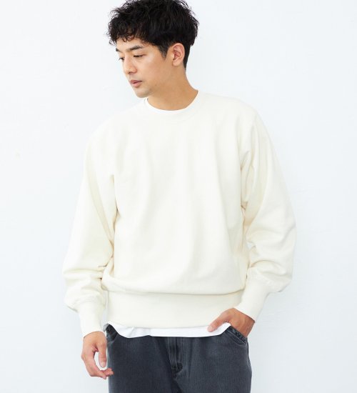 Lee(リー)のBASIC CREW NECK SWEAT/ベーシックスウェット|トップス/スウェット/メンズ|オフホワイト