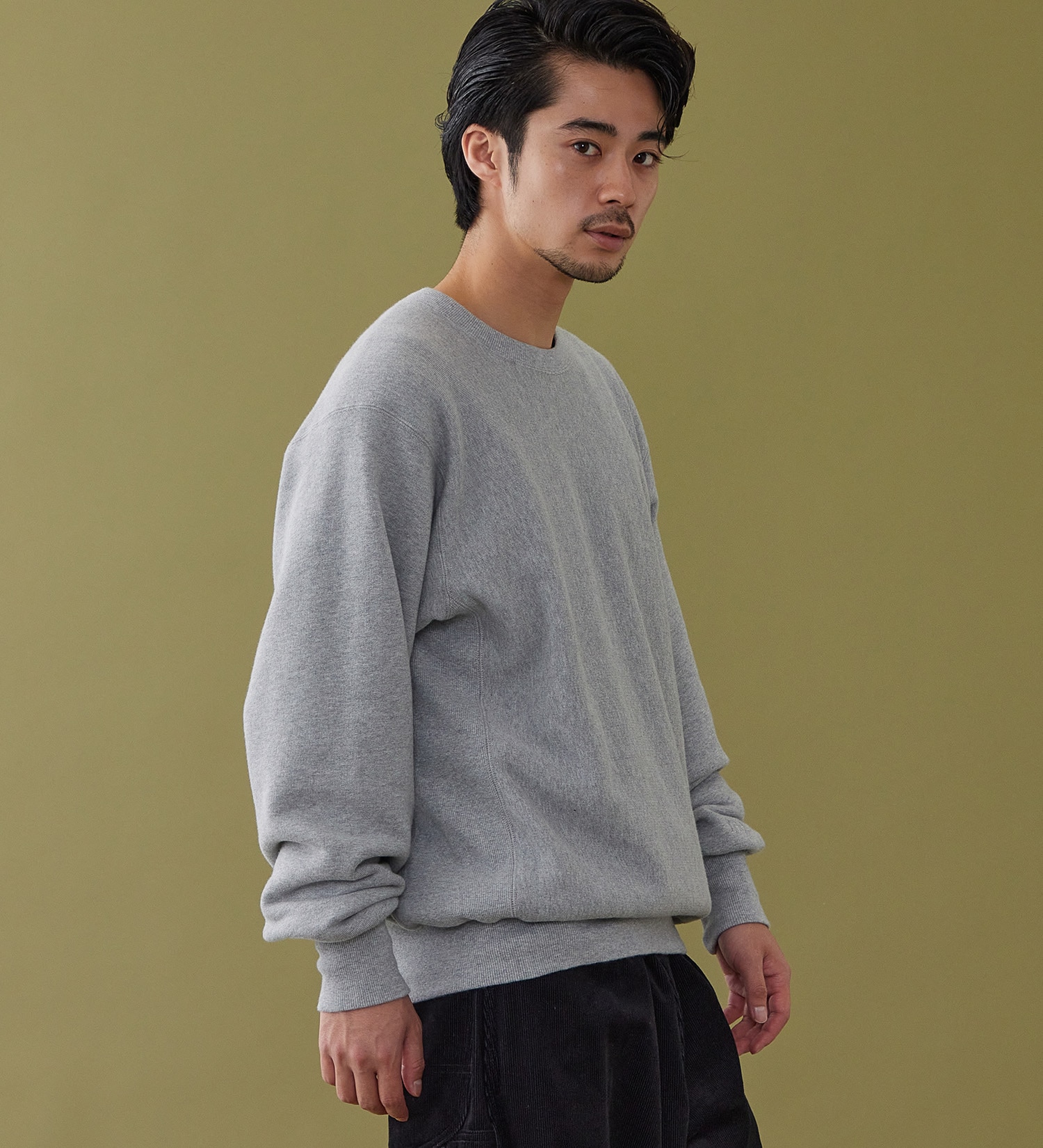 Lee(リー)のBASIC CREW NECK SWEAT/ベーシッククルーネックスウェット|トップス/スウェット/メンズ|グレー