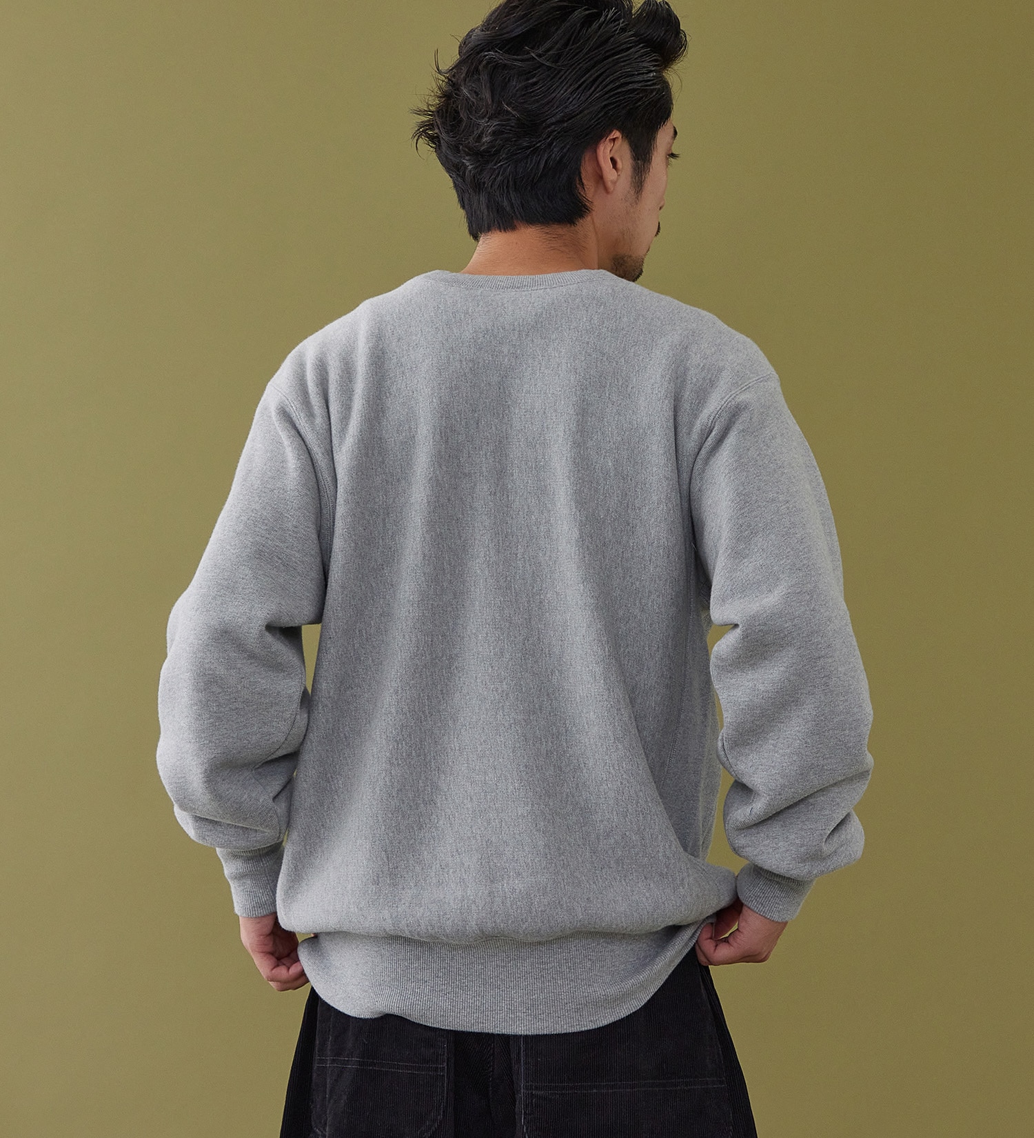 Lee(リー)のBASIC CREW NECK SWEAT/ベーシッククルーネックスウェット|トップス/スウェット/メンズ|グレー