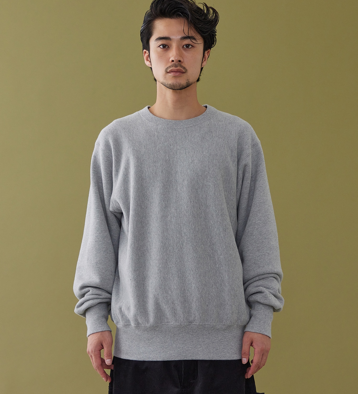 Lee(リー)のBASIC CREW NECK SWEAT/ベーシッククルーネックスウェット|トップス/スウェット/メンズ|グレー