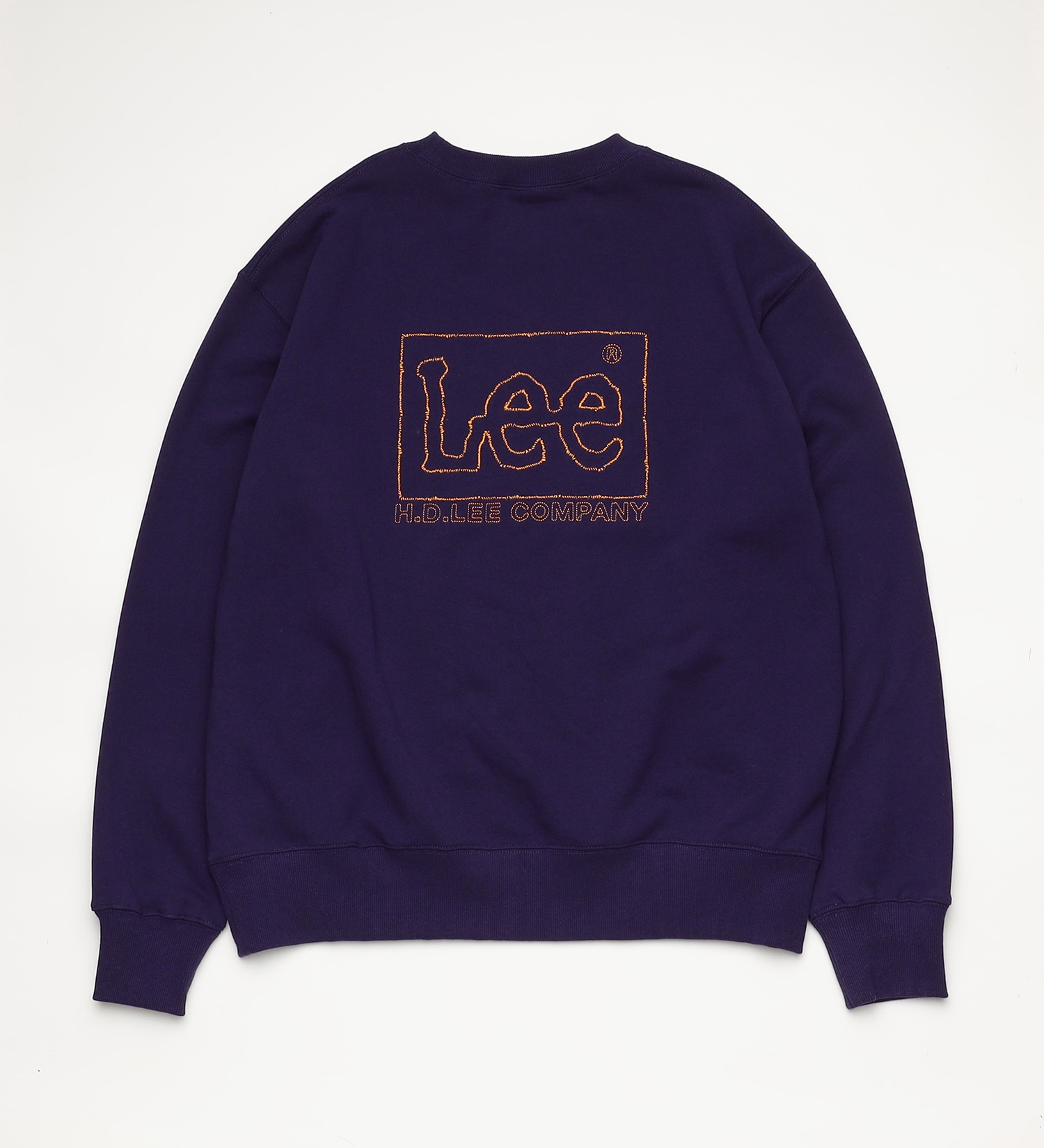 Lee(リー)のBACK EMBROIDERY SEWAT/ バック刺繍スウェット【親子】|トップス/スウェット/メンズ|ネイビー