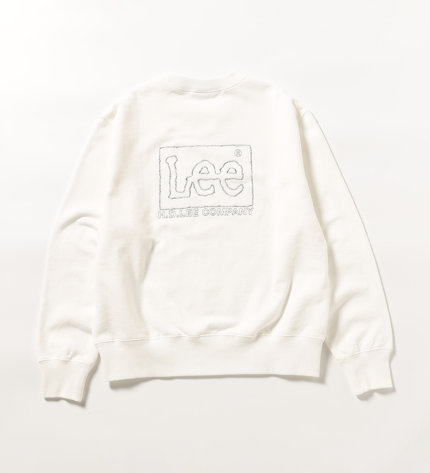 Lee(リー)のBACK EMBROIDERY SEWAT/ バック刺繍スウェット【親子】|トップス/スウェット/メンズ|ホワイト