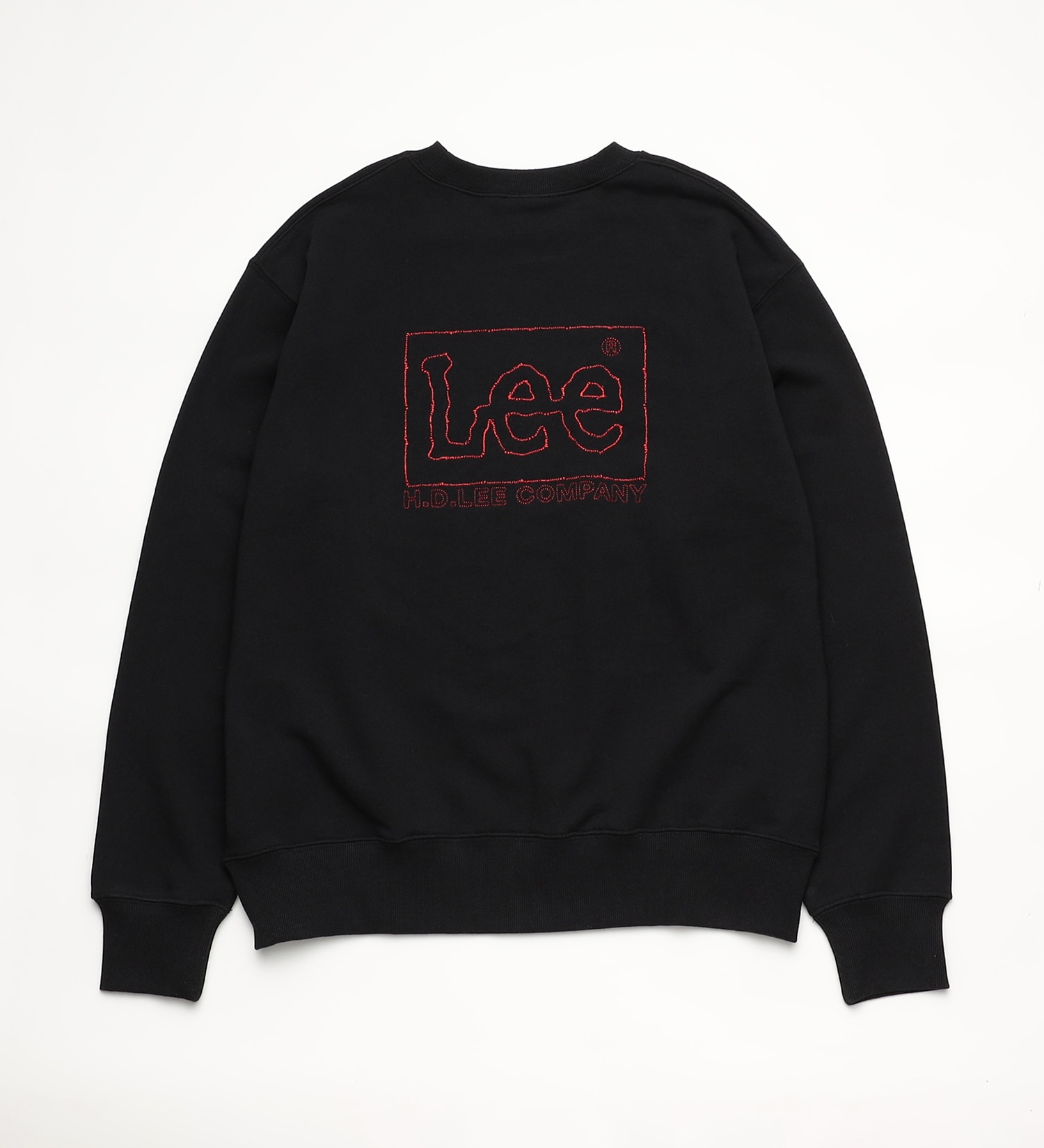 Lee(リー)のBACK EMBROIDERY SEWAT/ バック刺繍スウェット【親子】|トップス/スウェット/メンズ|ブラック
