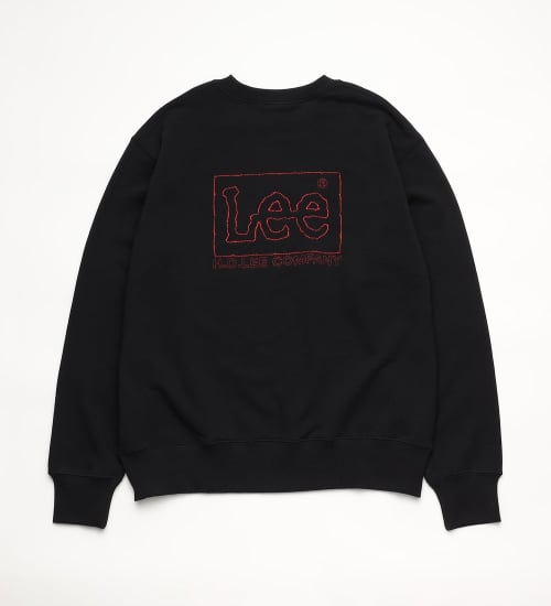 Lee(リー)のBACK EMBROIDERY SEWAT/ バック刺繍スウェット【親子】|トップス/スウェット/メンズ|ブラック