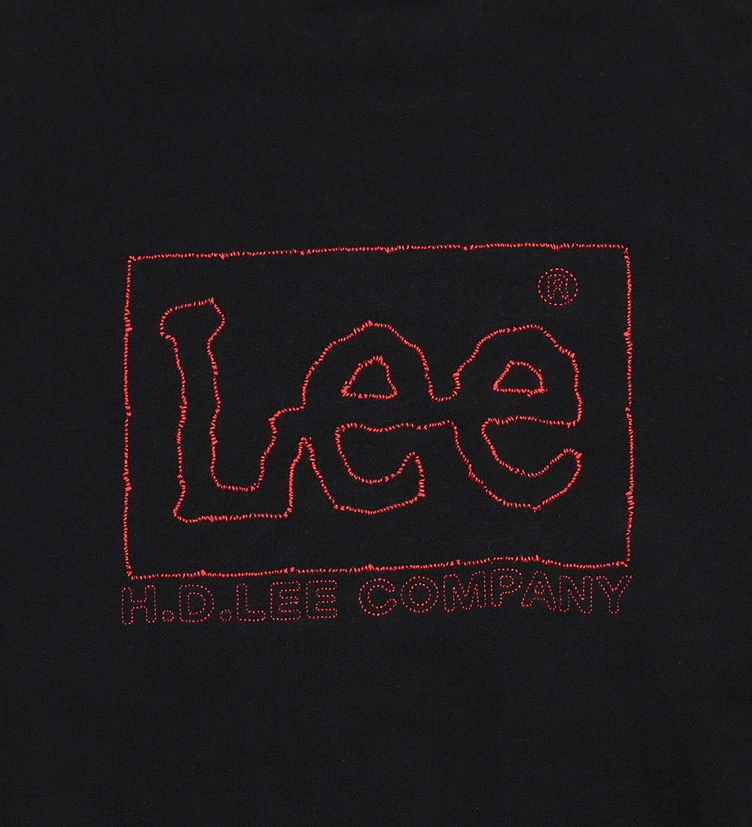 Lee(リー)のBACK EMBROIDERY SEWAT/ バック刺繍スウェット【親子】|トップス/スウェット/メンズ|ブラック