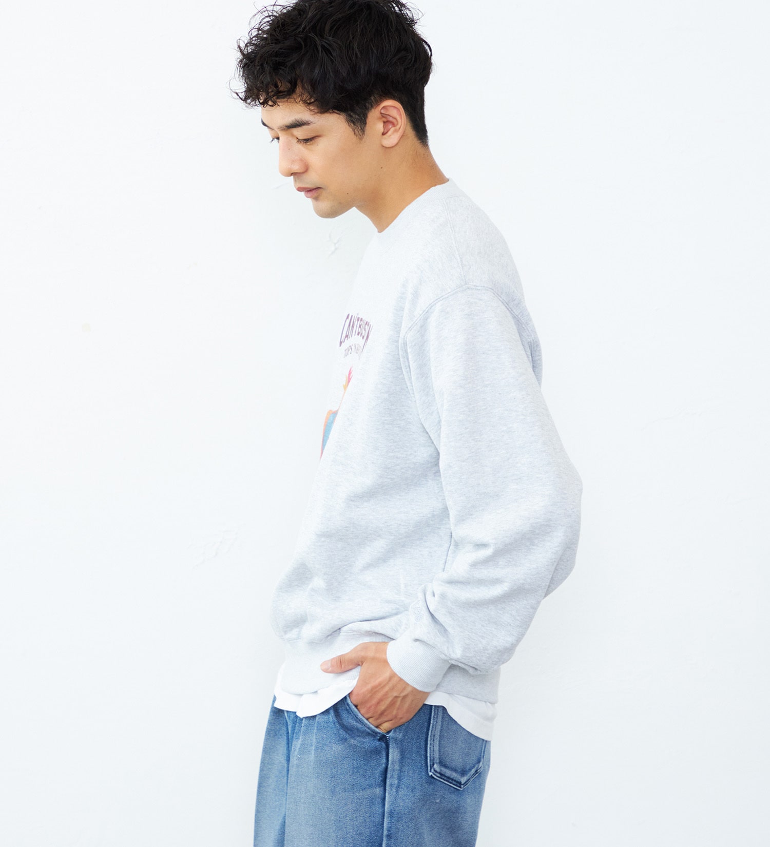 Lee(リー)のVINTAGE PRINT SWEAT/プリントスウェット|トップス/スウェット/メンズ|グレー2
