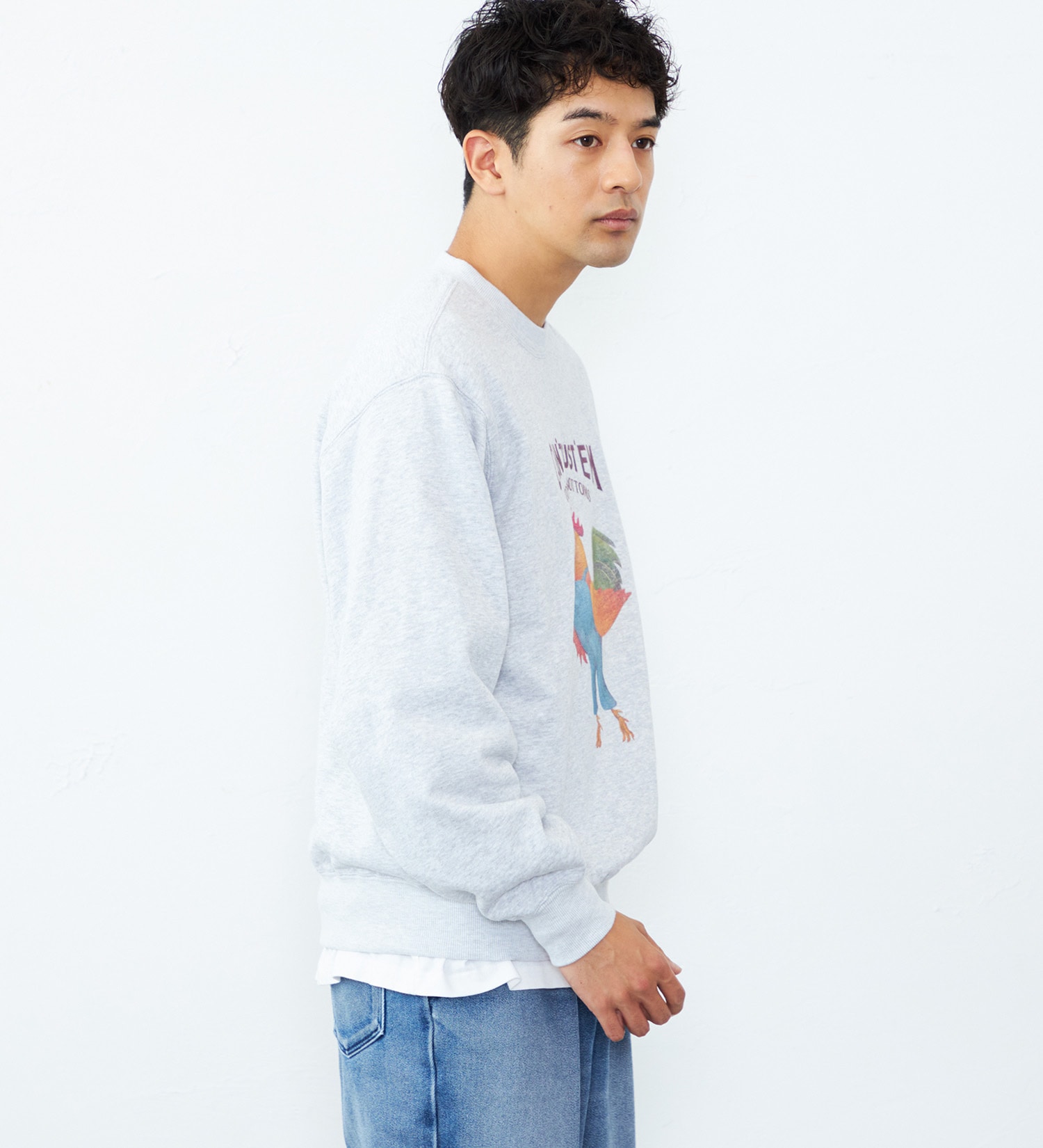 Lee(リー)のVINTAGE PRINT SWEAT/プリントスウェット|トップス/スウェット/メンズ|グレー2