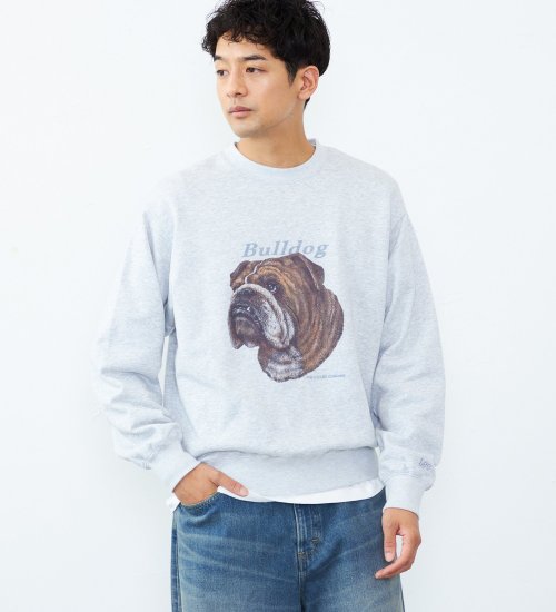 Lee(リー)のVINTAGE PRINT SWEAT/プリントスウェット|トップス/スウェット/メンズ|グレー3