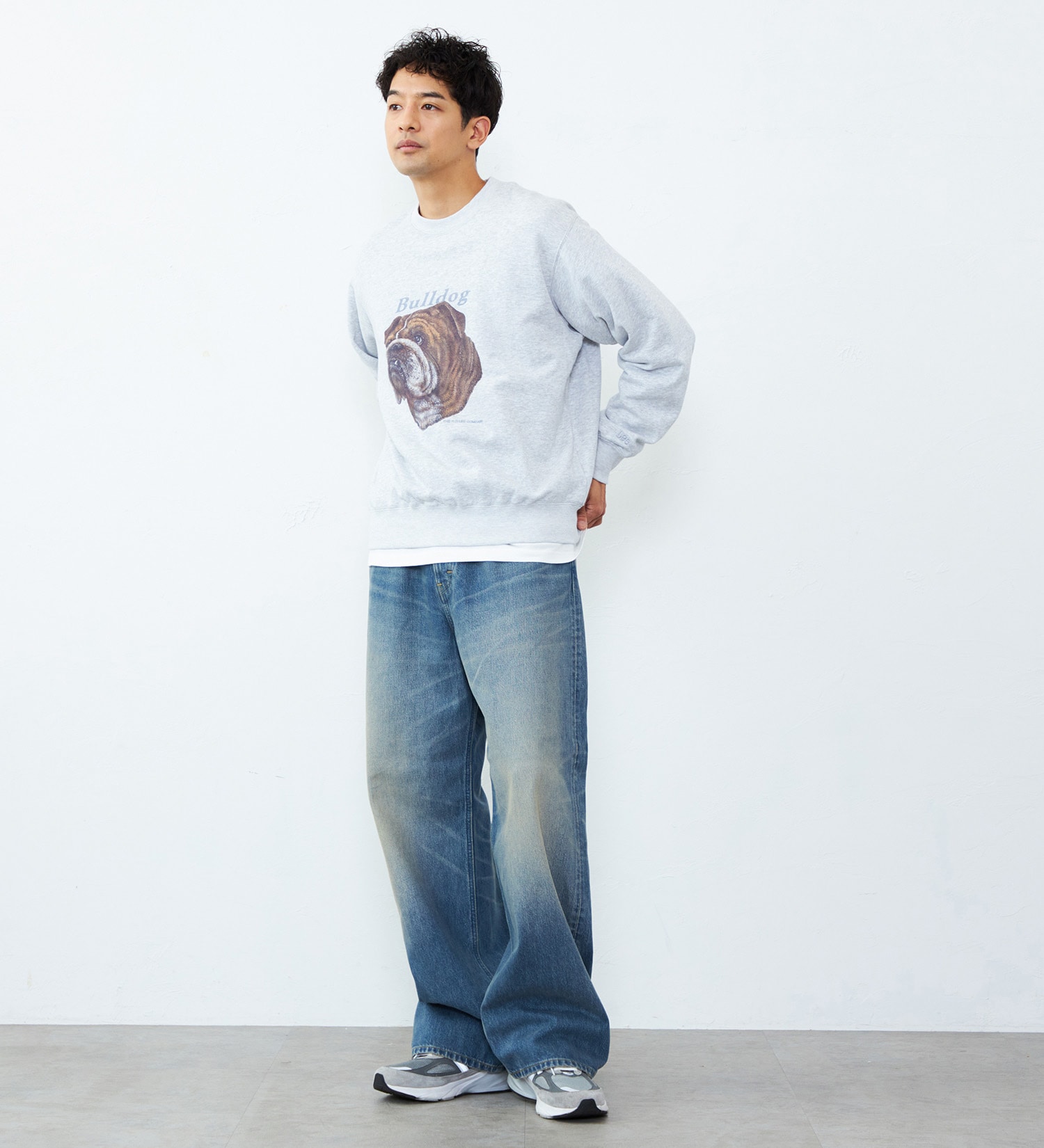 Lee(リー)のVINTAGE PRINT SWEAT/プリントスウェット|トップス/スウェット/メンズ|グレー3