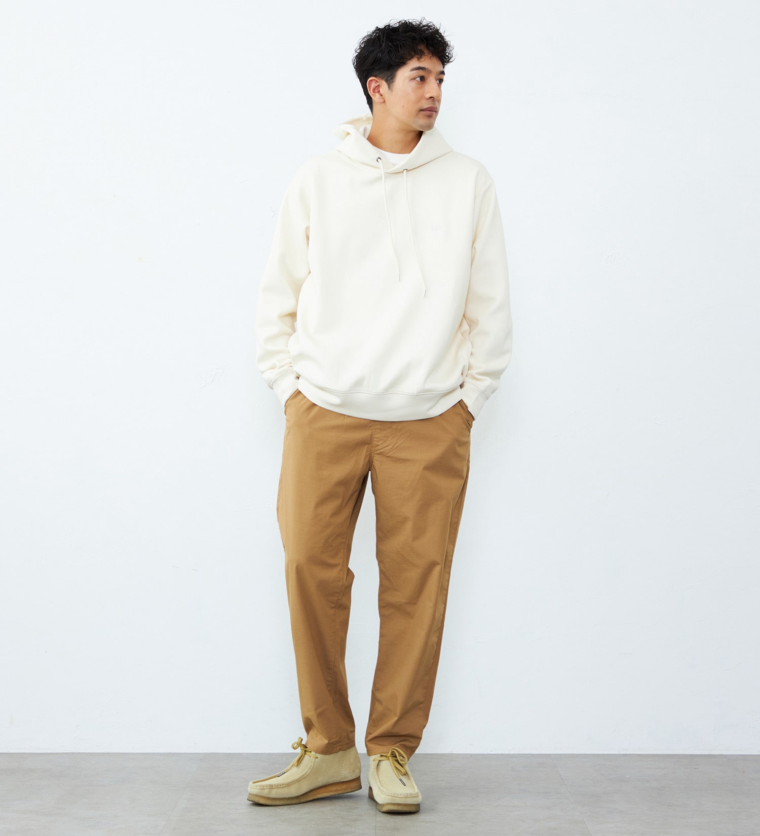 Lee(リー)のダンボールニット フーディー|トップス/パーカー/メンズ|オフホワイト