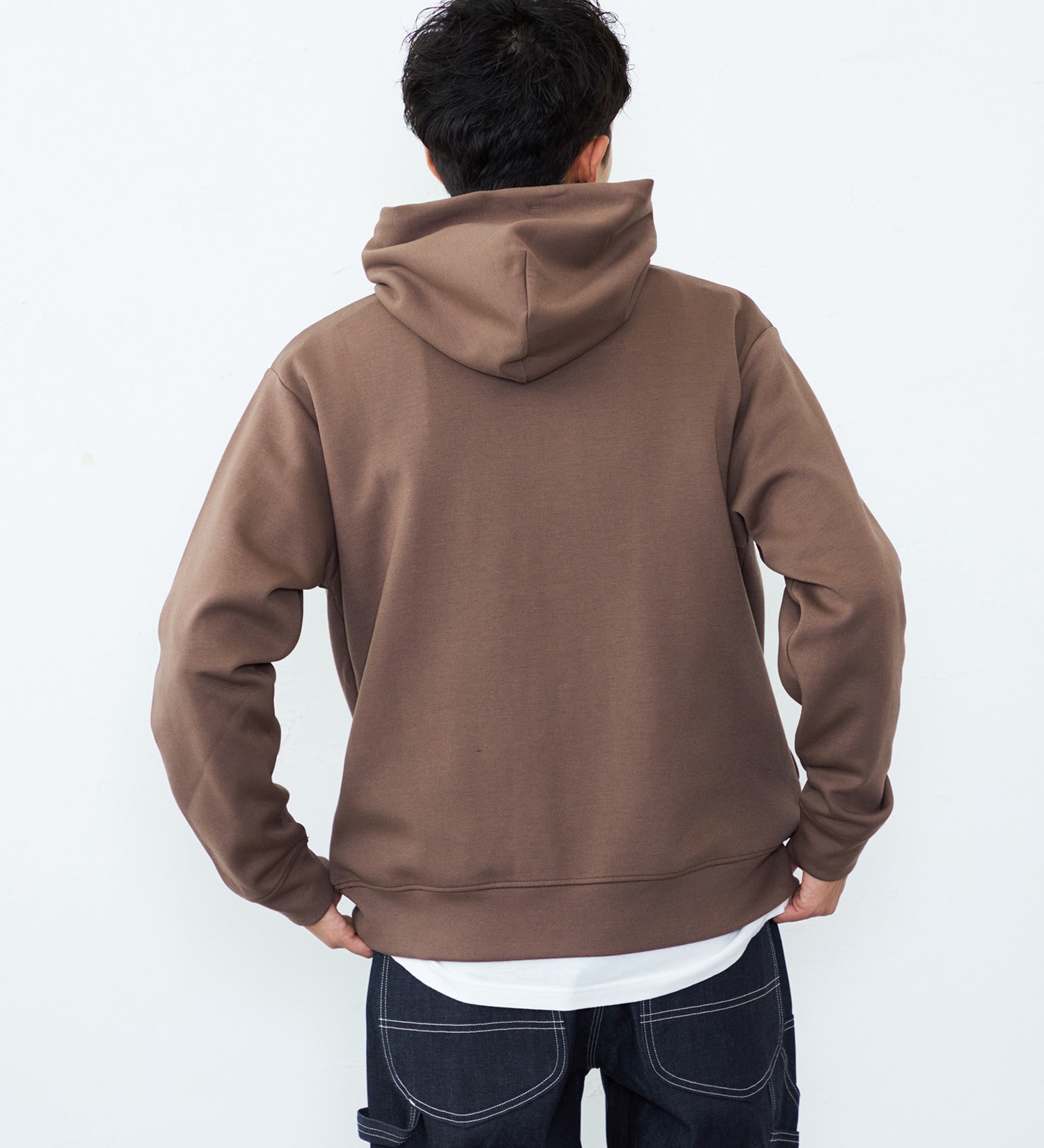 Lee(リー)のダンボールニット フーディー|トップス/パーカー/メンズ|ブラウン