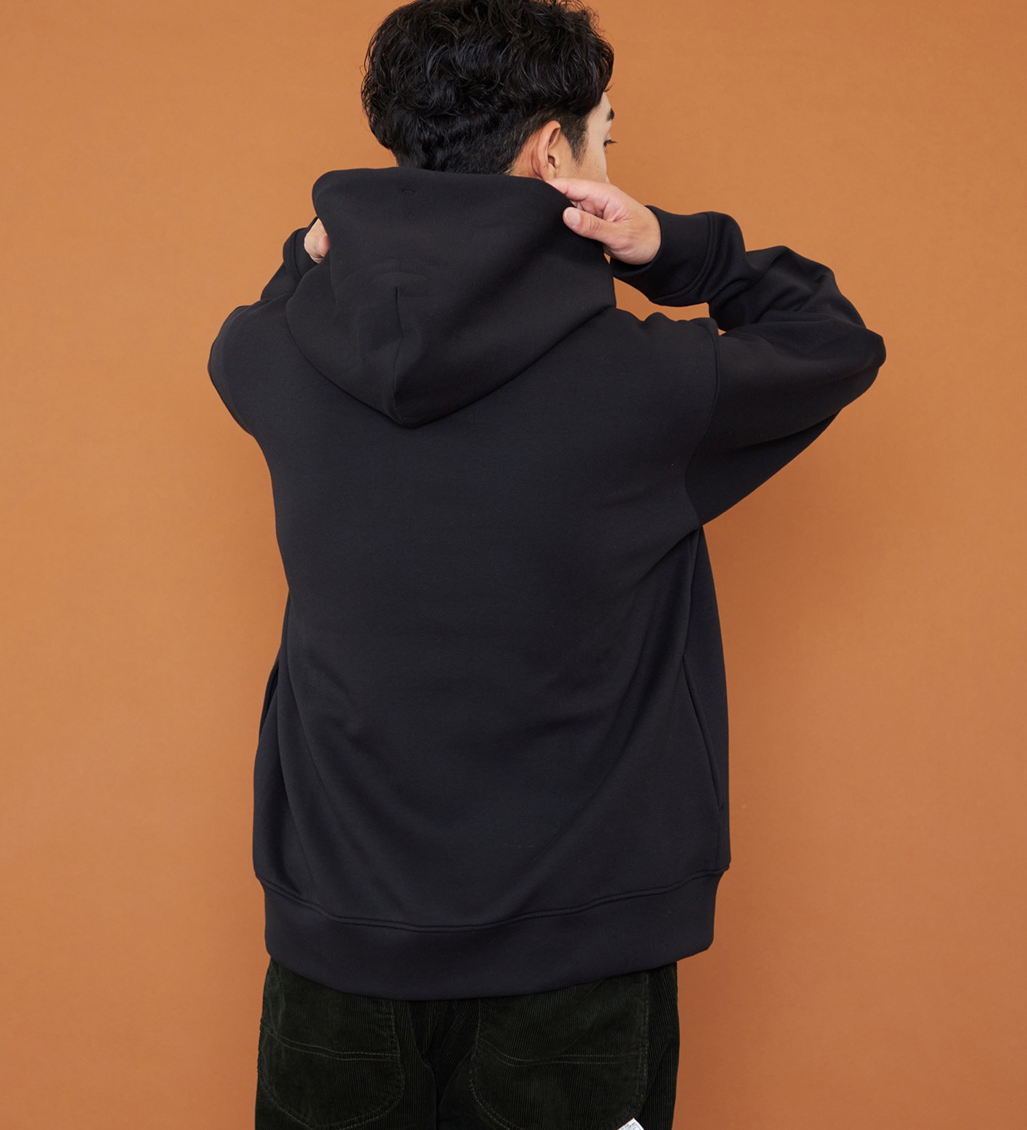 Lee(リー)のダンボールニット フーディー|トップス/パーカー/メンズ|ブラック