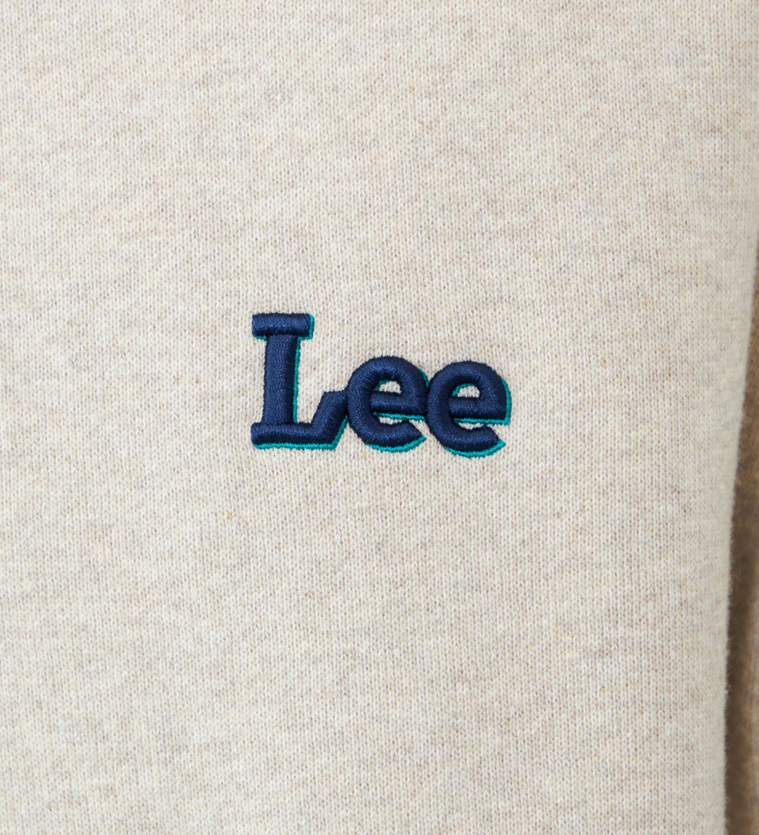 Lee(リー)のハーフジップスウェット 裏起毛|トップス/スウェット/メンズ|ベージュ