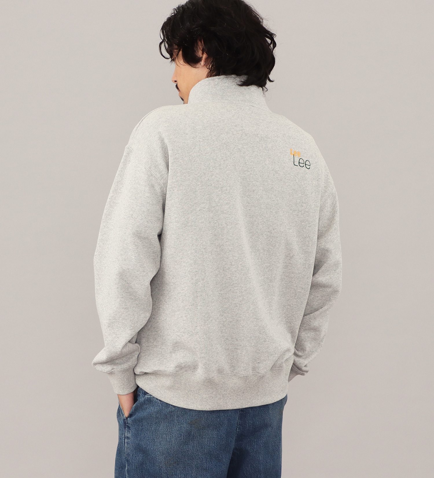 Lee(リー)のHALFZIP SWEAT / ハーフジップスウェット【親子】|トップス/スウェット/メンズ|グレー