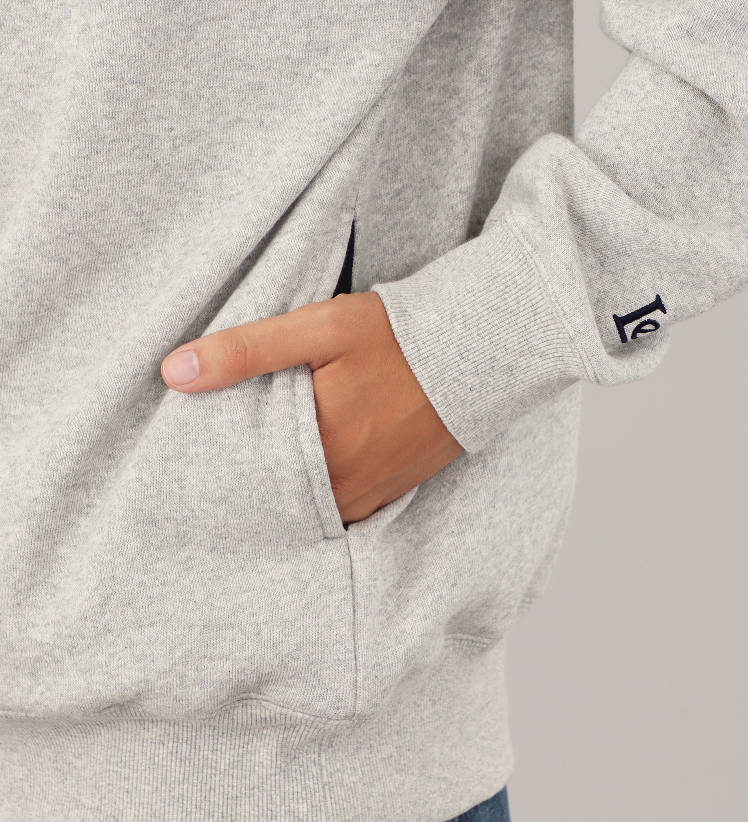 Lee(リー)のHALFZIP SWEAT / ハーフジップスウェット【親子】|トップス/スウェット/メンズ|グレー