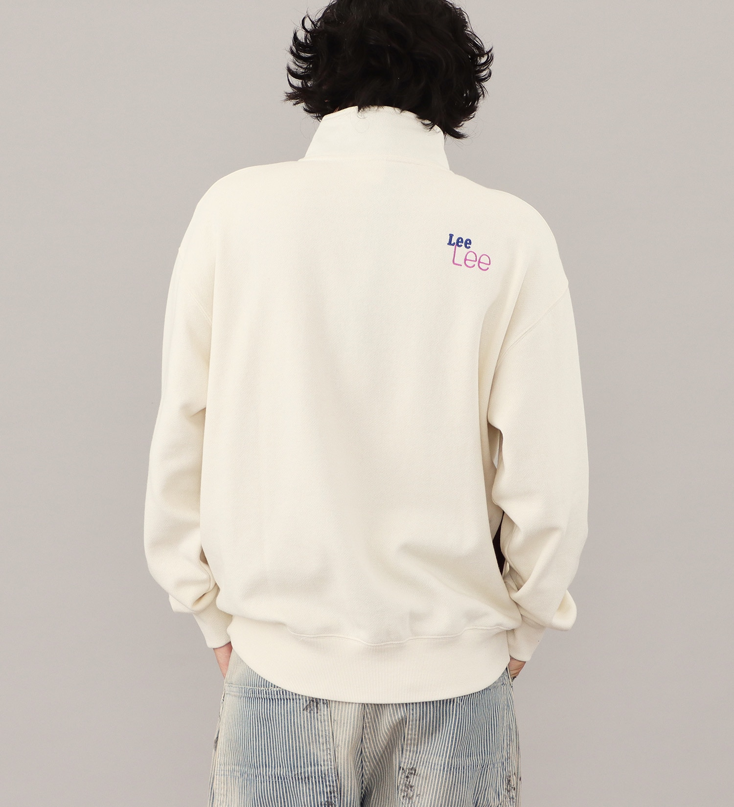 Lee(リー)のHALFZIP SWEAT / ハーフジップスウェット【親子】|トップス/スウェット/メンズ|アイボリー