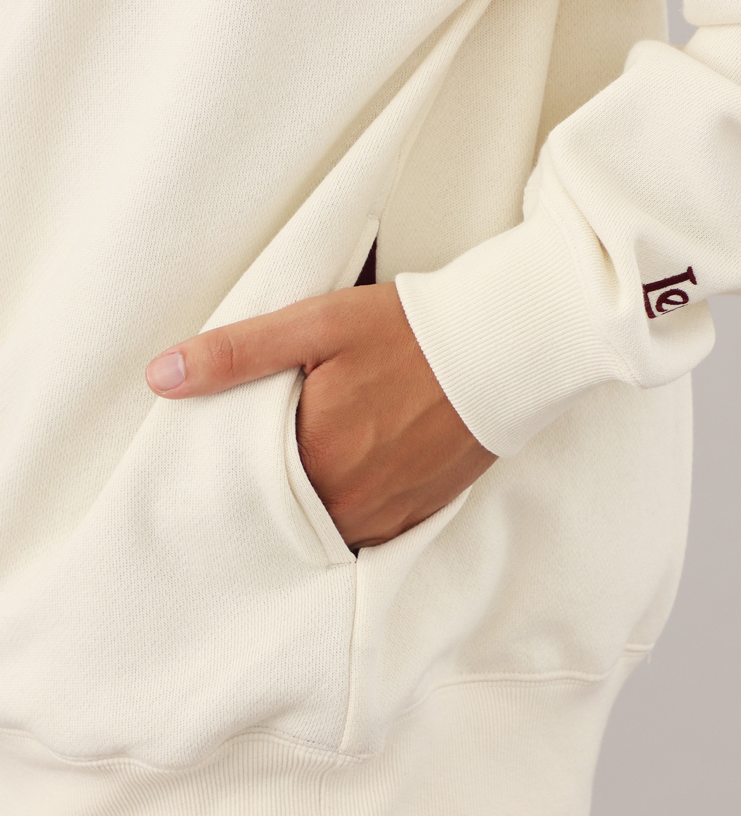 Lee(リー)のHALFZIP SWEAT / ハーフジップスウェット【親子】|トップス/スウェット/メンズ|アイボリー