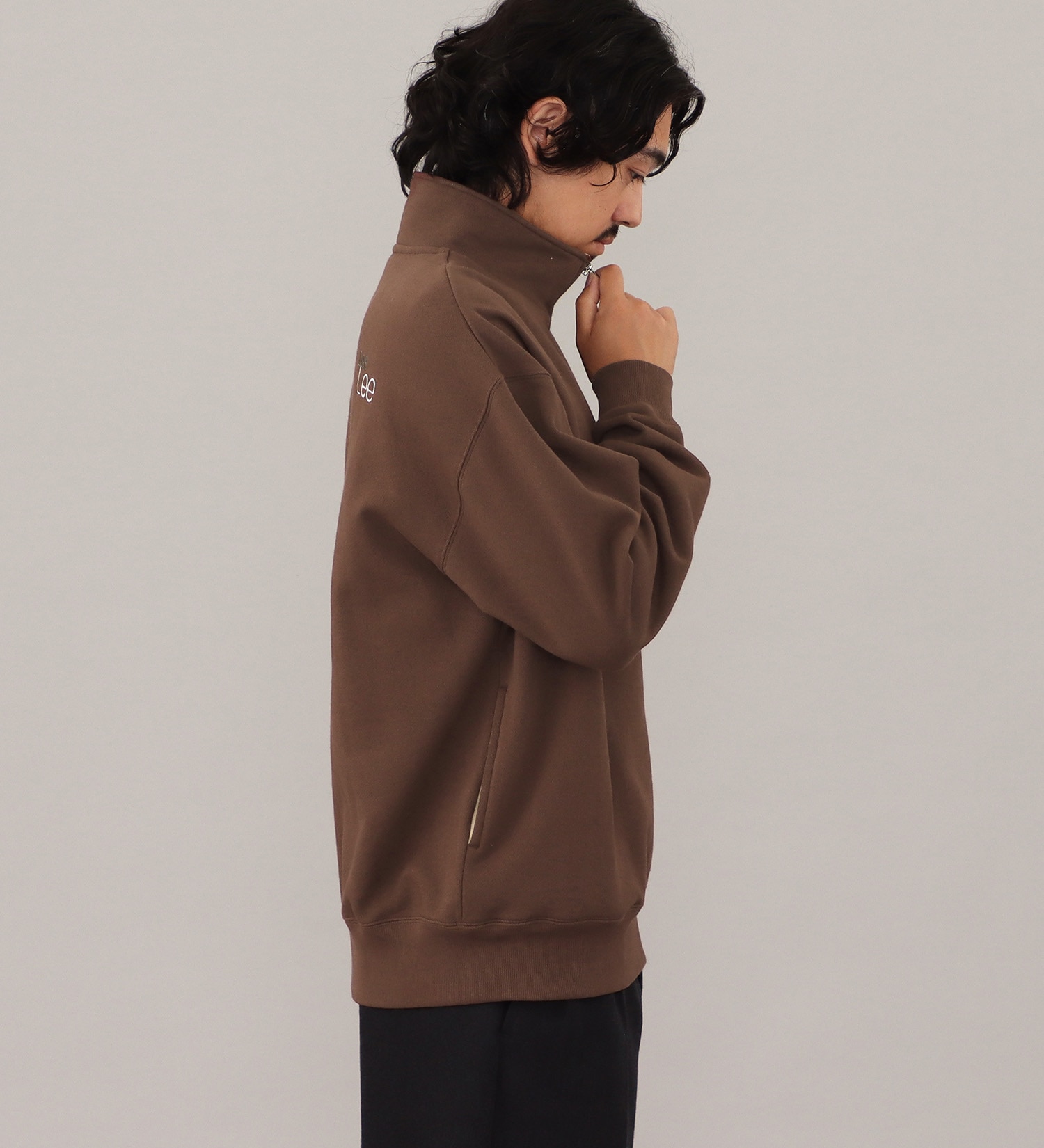 Lee(リー)のHALFZIP SWEAT / ハーフジップスウェット【親子】|トップス/スウェット/メンズ|ブラウン