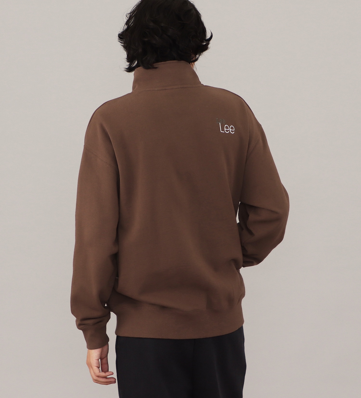 Lee(リー)のHALFZIP SWEAT / ハーフジップスウェット【親子】|トップス/スウェット/メンズ|ブラウン