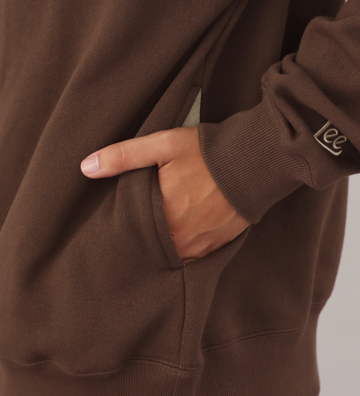 Lee(リー)のHALFZIP SWEAT / ハーフジップスウェット【親子】|トップス/スウェット/メンズ|ブラウン