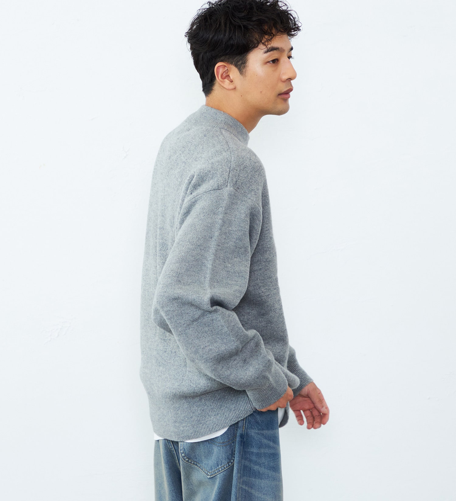 Lee(リー)のBuddy Lee SWEATER|トップス/ニット/セーター/メンズ|グレー