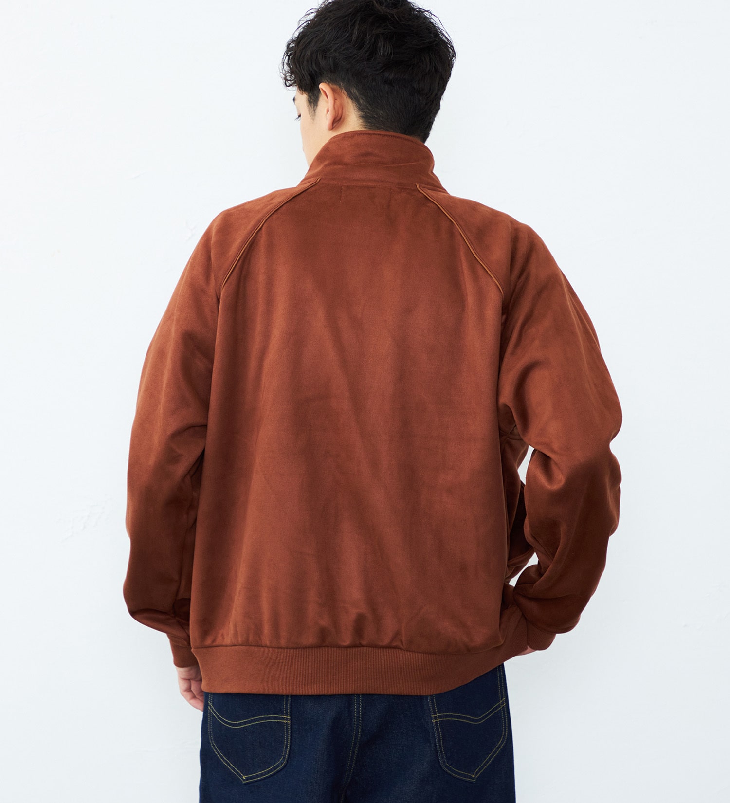 Lee(リー)のスエードフリース ジップアップジャケット|ジャケット/アウター/その他アウター/メンズ|ブラウン