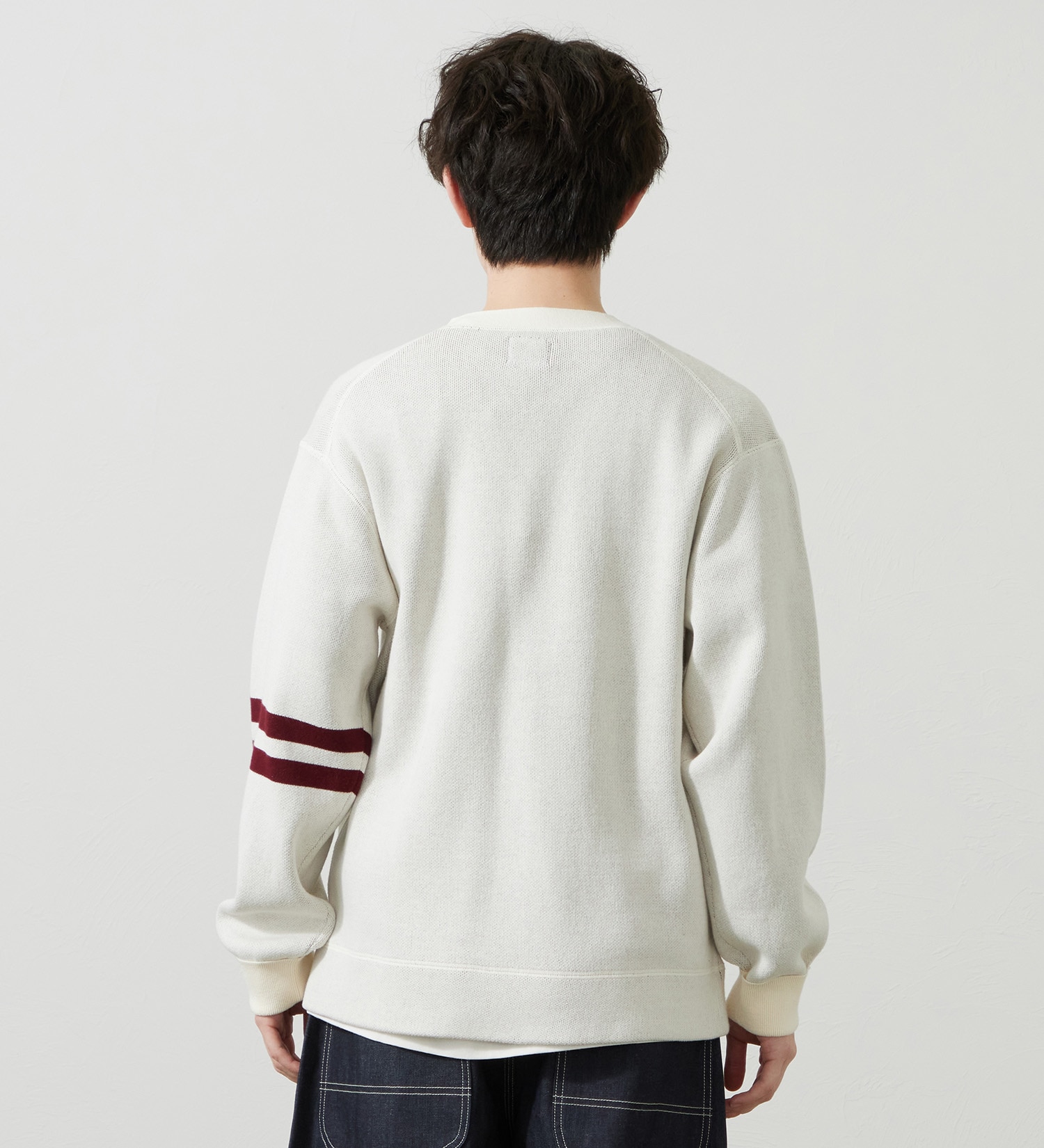 Lee(リー)のニットカーディガン|トップス/ニット/セーター/メンズ|ホワイト