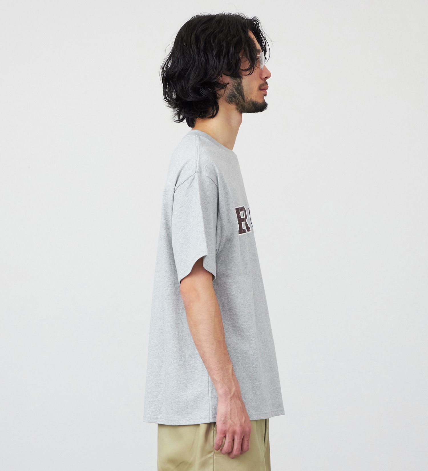 Lee(リー)のIVY COLLEGE SHORT SLEEVE Tee/半袖Tシャツ|トップス/Tシャツ/カットソー/メンズ|グレー
