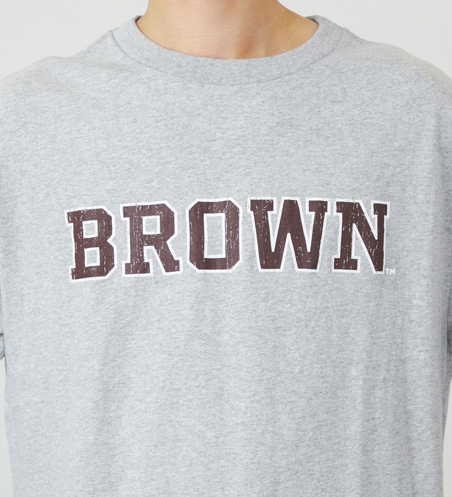 Lee(リー)のIVY COLLEGE SHORT SLEEVE Tee/半袖Tシャツ|トップス/Tシャツ/カットソー/メンズ|グレー