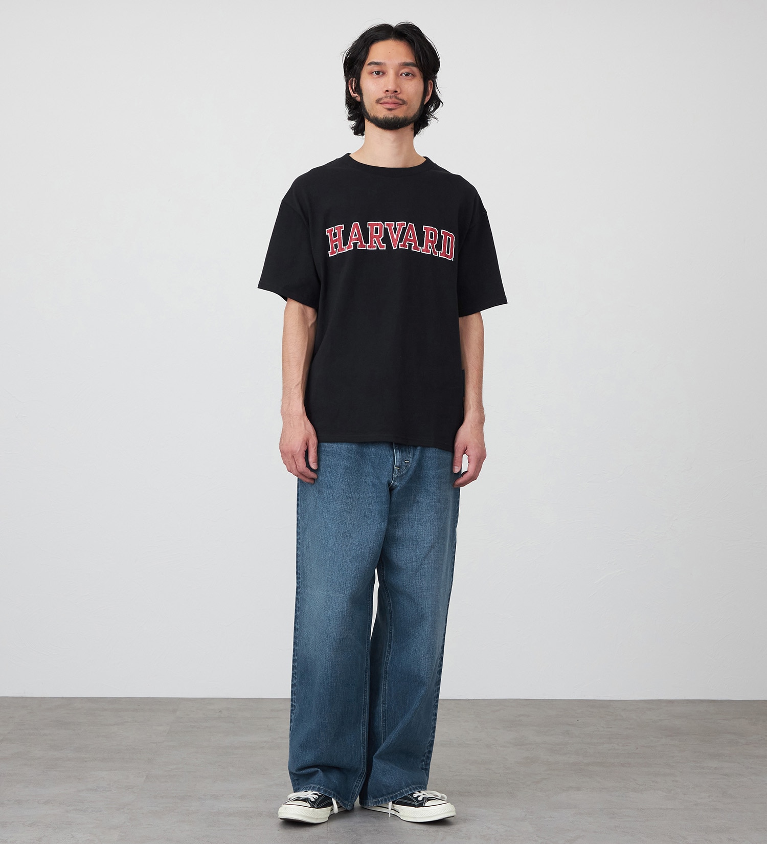 Lee(リー)のIVY COLLEGE SHORT SLEEVE Tee/半袖Tシャツ|トップス/Tシャツ/カットソー/メンズ|ブラック