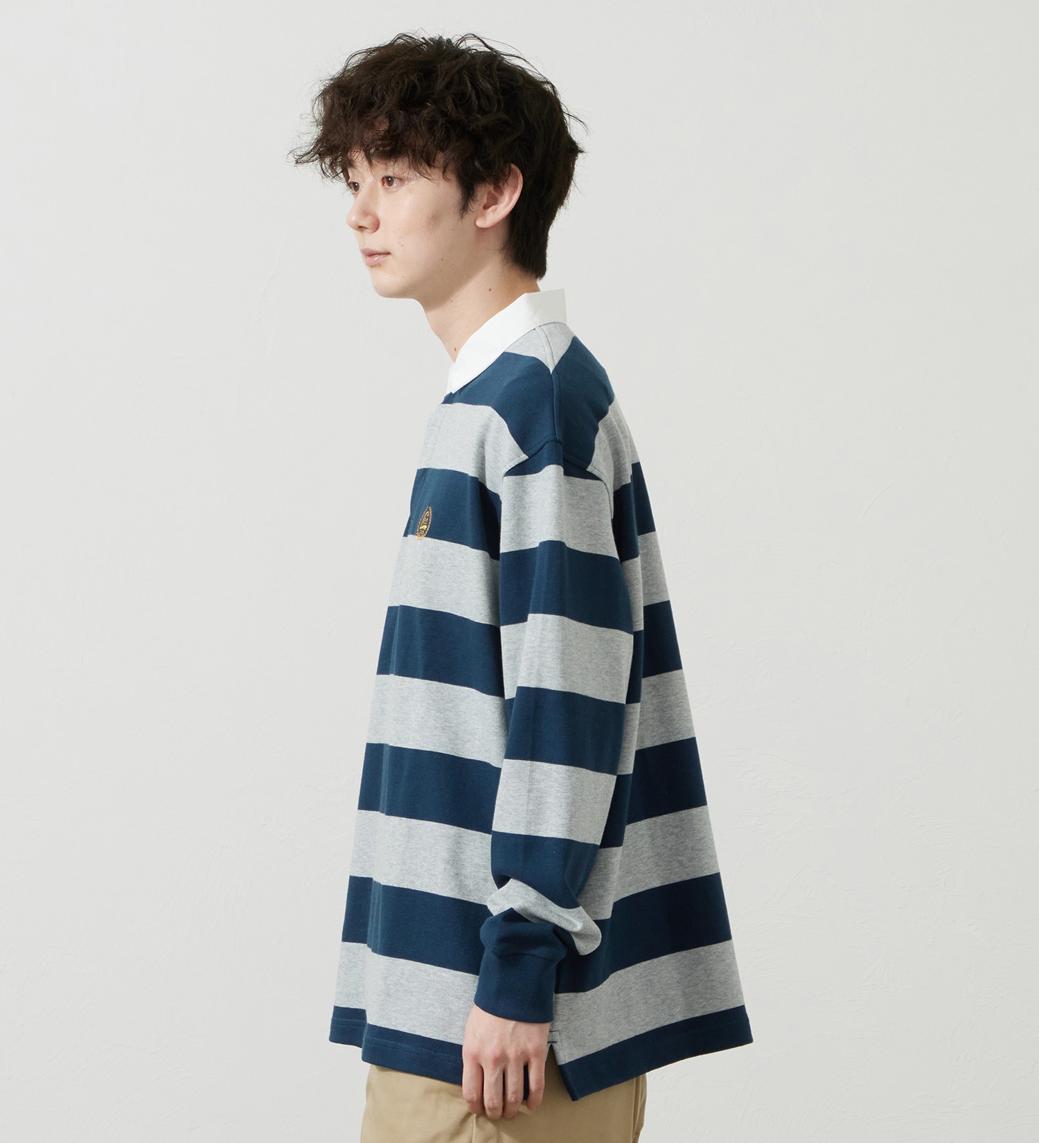 Lee(リー)のIVY RUGGER SHIRTS/ラガーシャツ|トップス/シャツ/ブラウス/メンズ|ネイビー