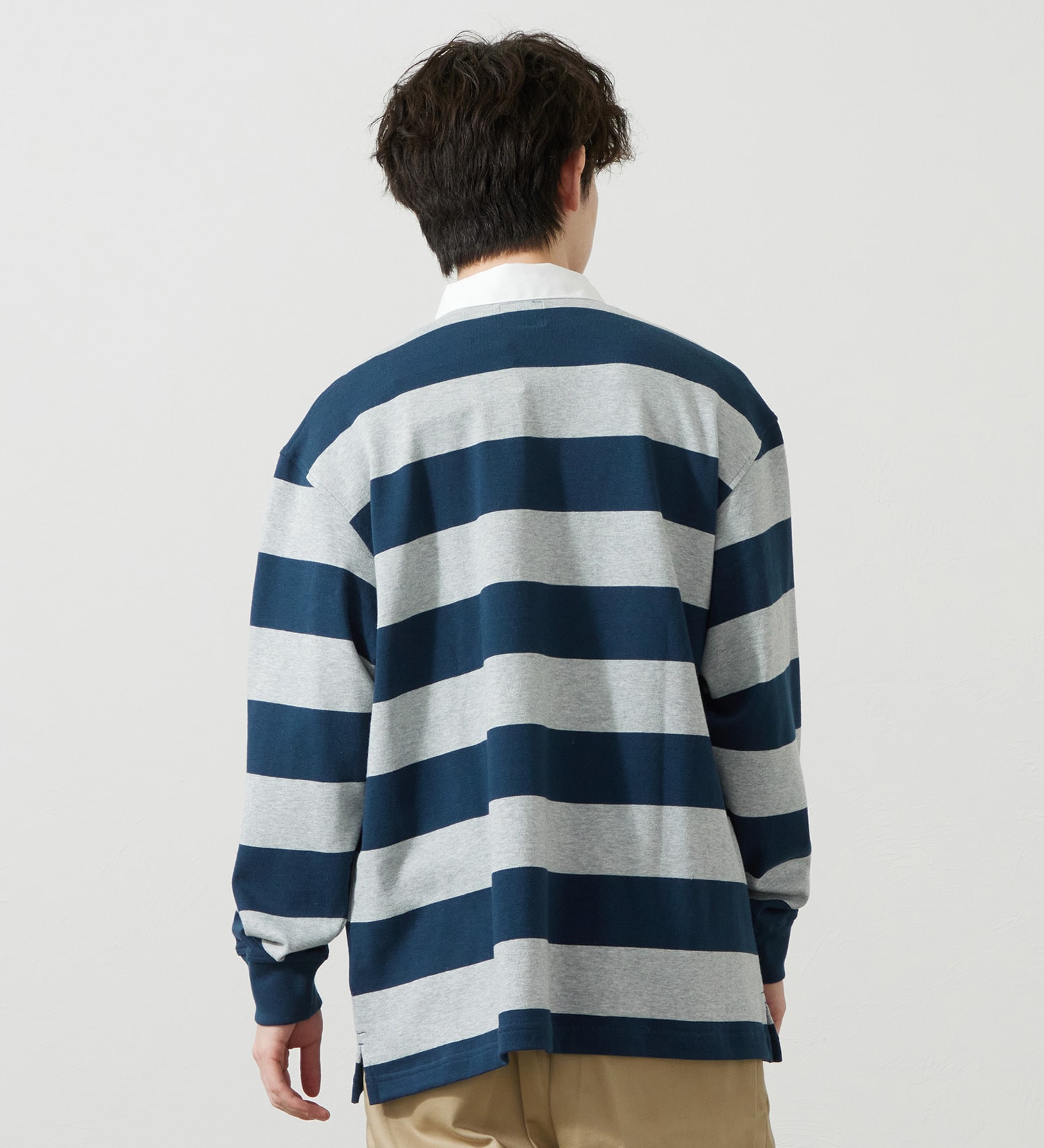 Lee(リー)のIVY RUGGER SHIRTS/ラガーシャツ|トップス/シャツ/ブラウス/メンズ|ネイビー