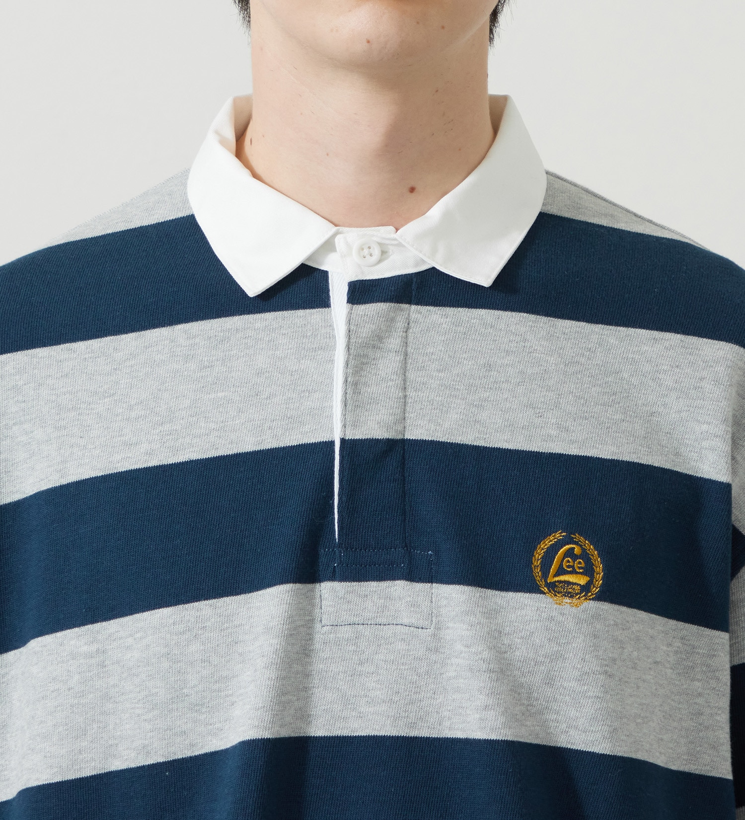 Lee(リー)のIVY RUGGER SHIRTS/ラガーシャツ|トップス/シャツ/ブラウス/メンズ|ネイビー