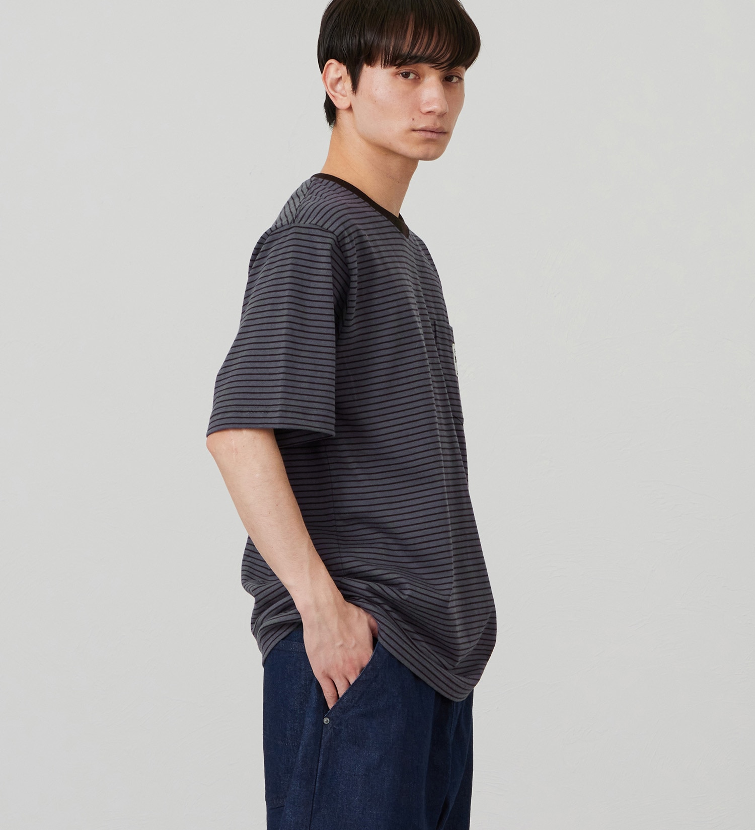 Lee(リー)のBUDDY LeeワッペンTシャツ|トップス/Tシャツ/カットソー/メンズ|チャコール