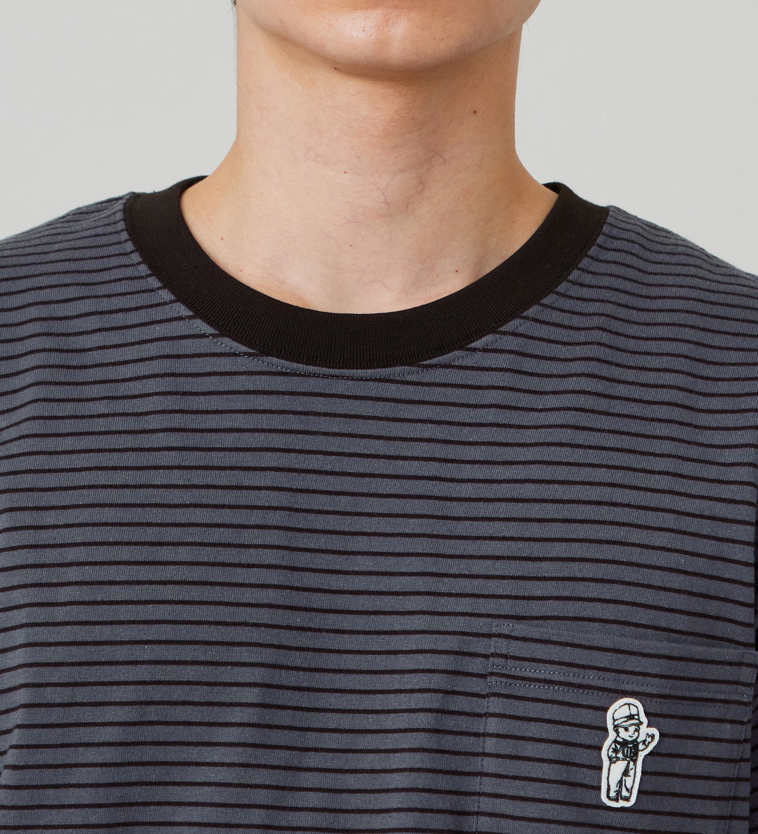 Lee(リー)のBUDDY LeeワッペンTシャツ|トップス/Tシャツ/カットソー/メンズ|チャコール