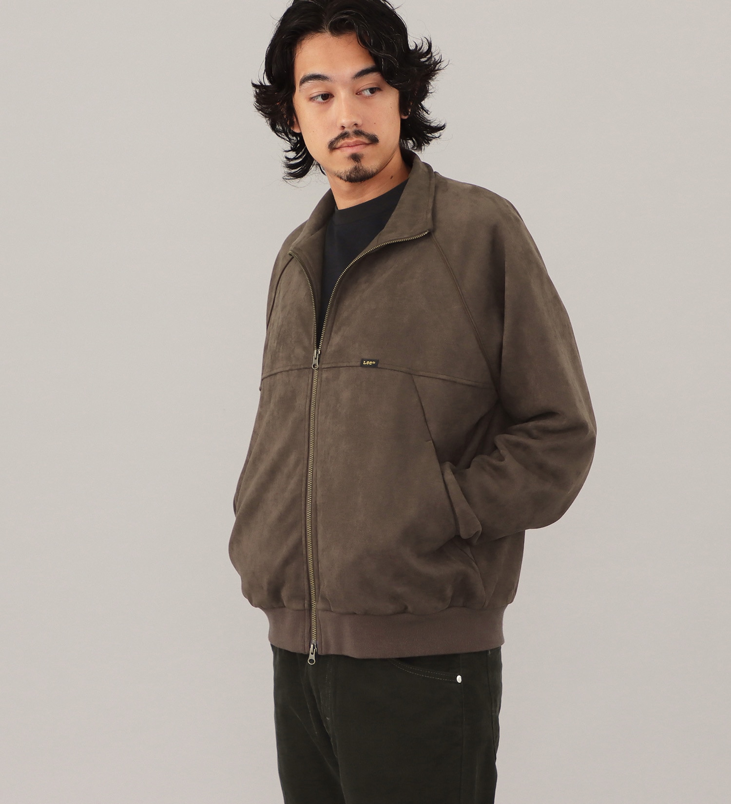 Lee(リー)のSUEDE ZIP UP JACKET / スエードジップアップジャケット【親子】|ジャケット/アウター/その他アウター/メンズ|ブラウン