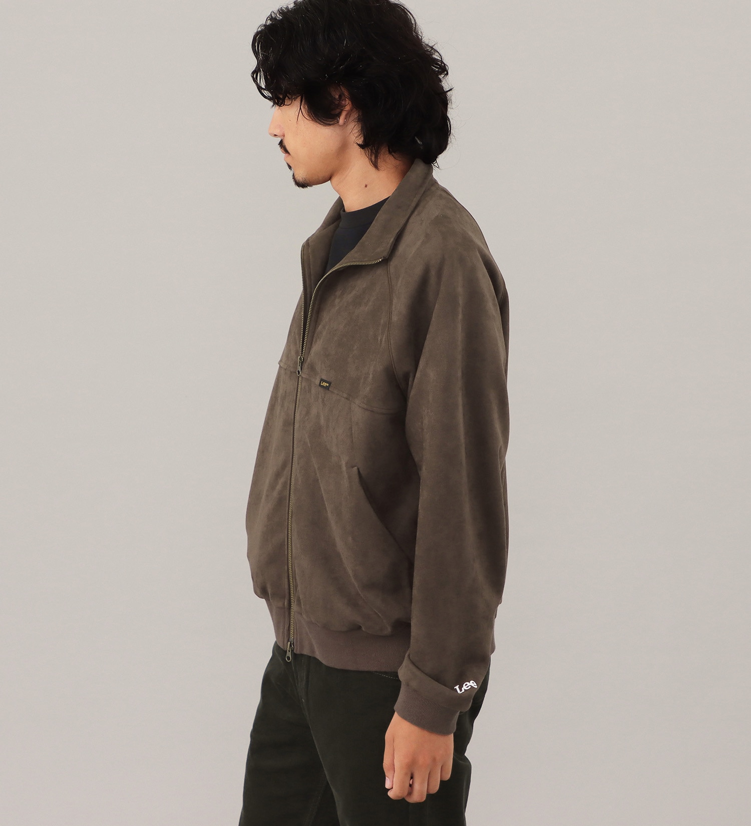 Lee(リー)のSUEDE ZIP UP JACKET / スエードジップアップジャケット【親子】|ジャケット/アウター/その他アウター/メンズ|ブラウン