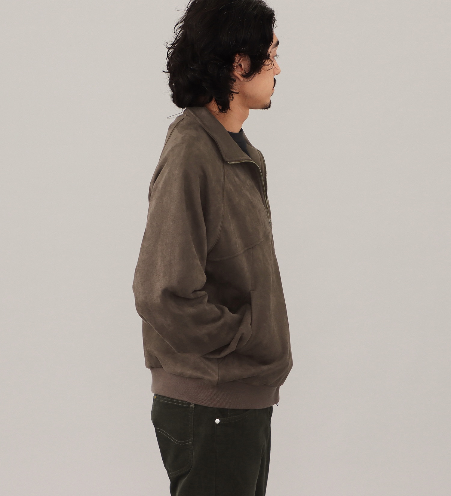 Lee(リー)のSUEDE ZIP UP JACKET / スエードジップアップジャケット【親子】|ジャケット/アウター/その他アウター/メンズ|ブラウン