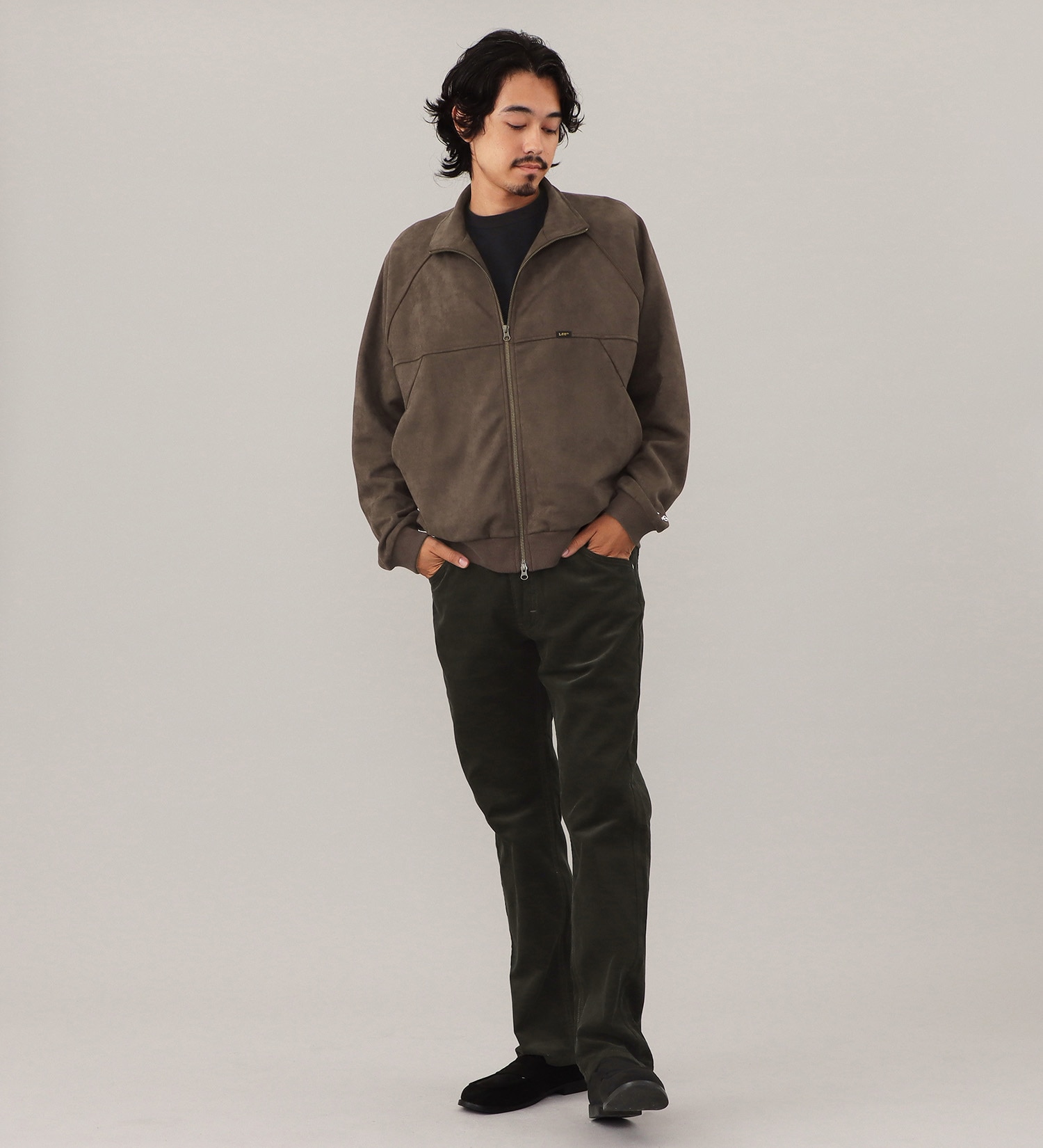 Lee(リー)のSUEDE ZIP UP JACKET / スエードジップアップジャケット【親子】|ジャケット/アウター/その他アウター/メンズ|ブラウン