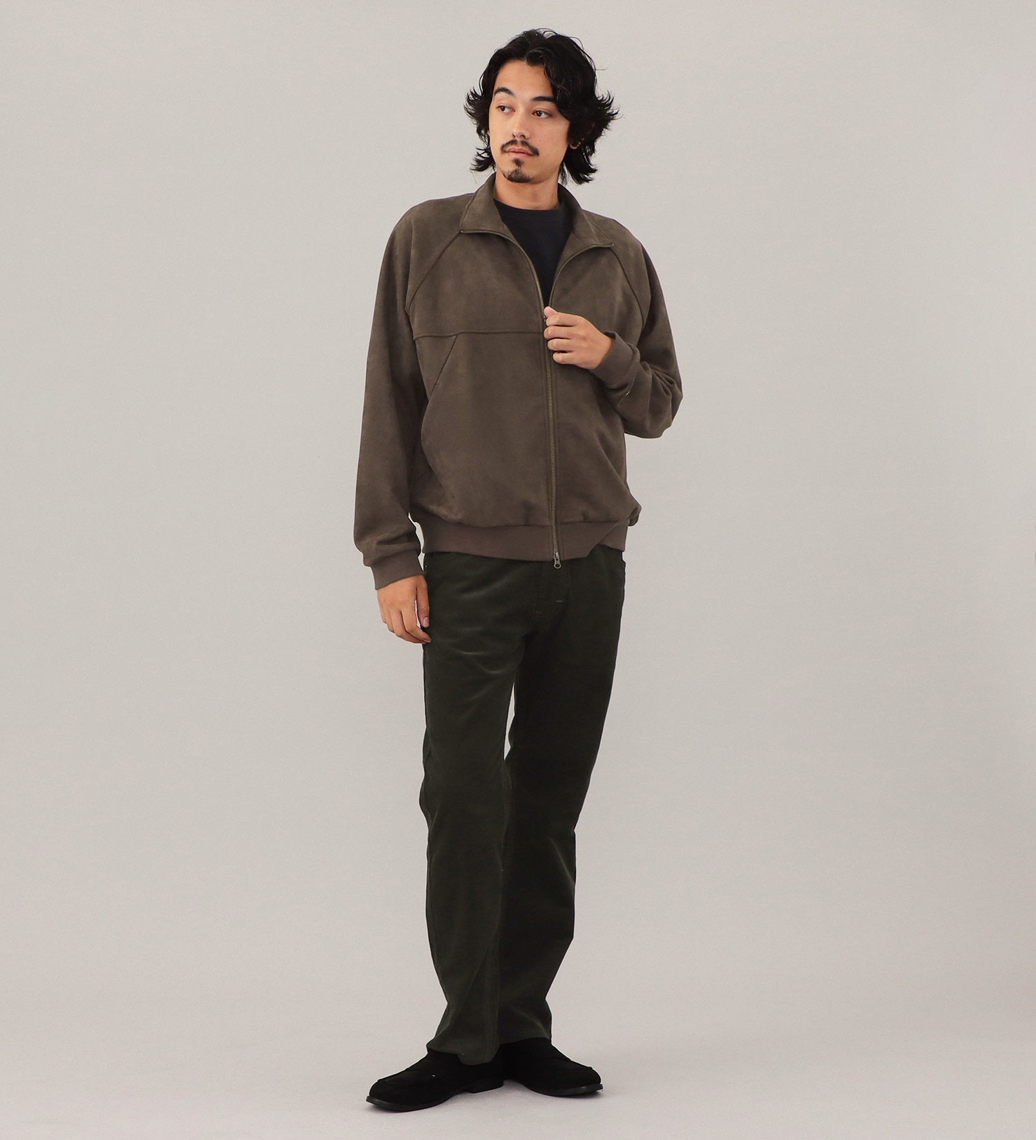 Lee(リー)のSUEDE ZIP UP JACKET / スエードジップアップジャケット【親子】|ジャケット/アウター/その他アウター/メンズ|ブラウン