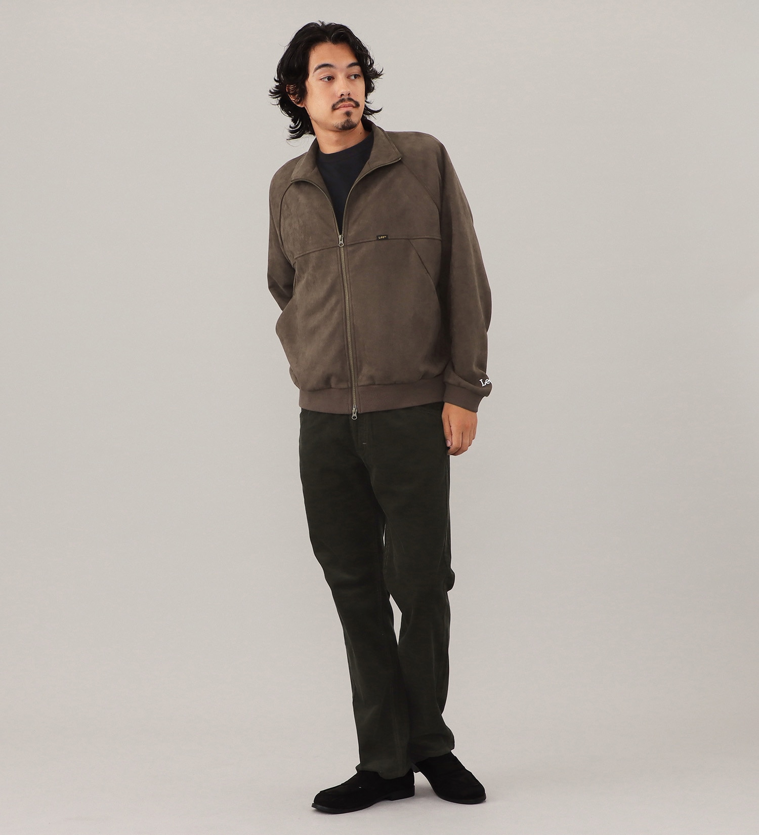 Lee(リー)のSUEDE ZIP UP JACKET / スエードジップアップジャケット【親子】|ジャケット/アウター/その他アウター/メンズ|ブラウン