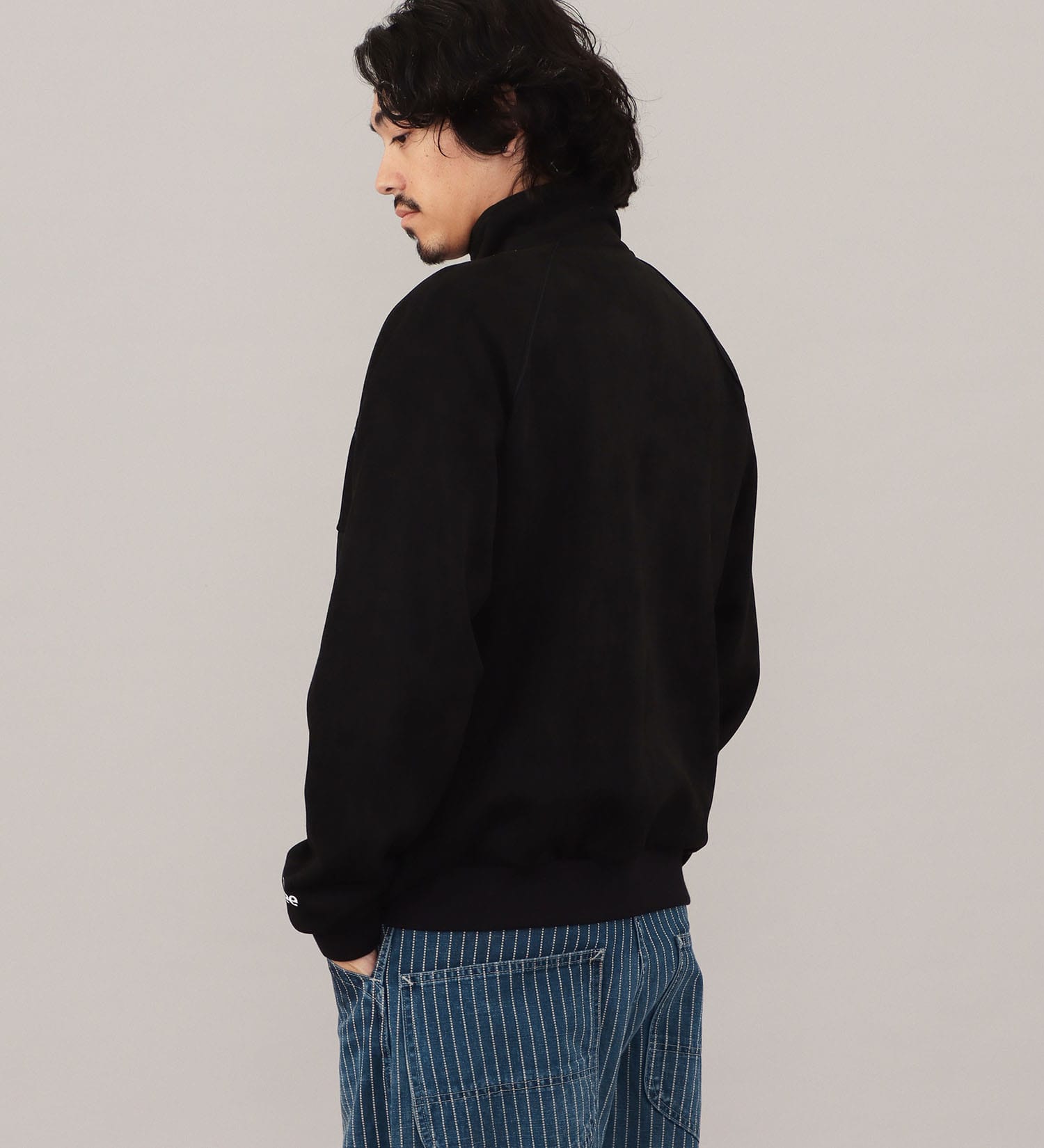 Lee(リー)のSUEDE ZIP UP JACKET / スエードジップアップジャケット【親子】|ジャケット/アウター/その他アウター/メンズ|ブラック