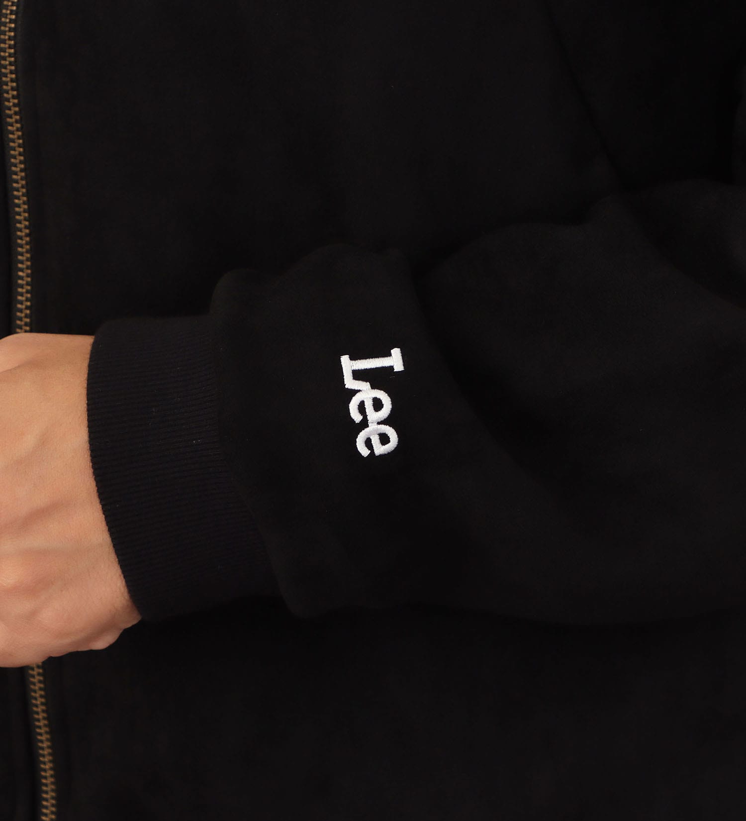 Lee(リー)のSUEDE ZIP UP JACKET / スエードジップアップジャケット【親子】|ジャケット/アウター/その他アウター/メンズ|ブラック