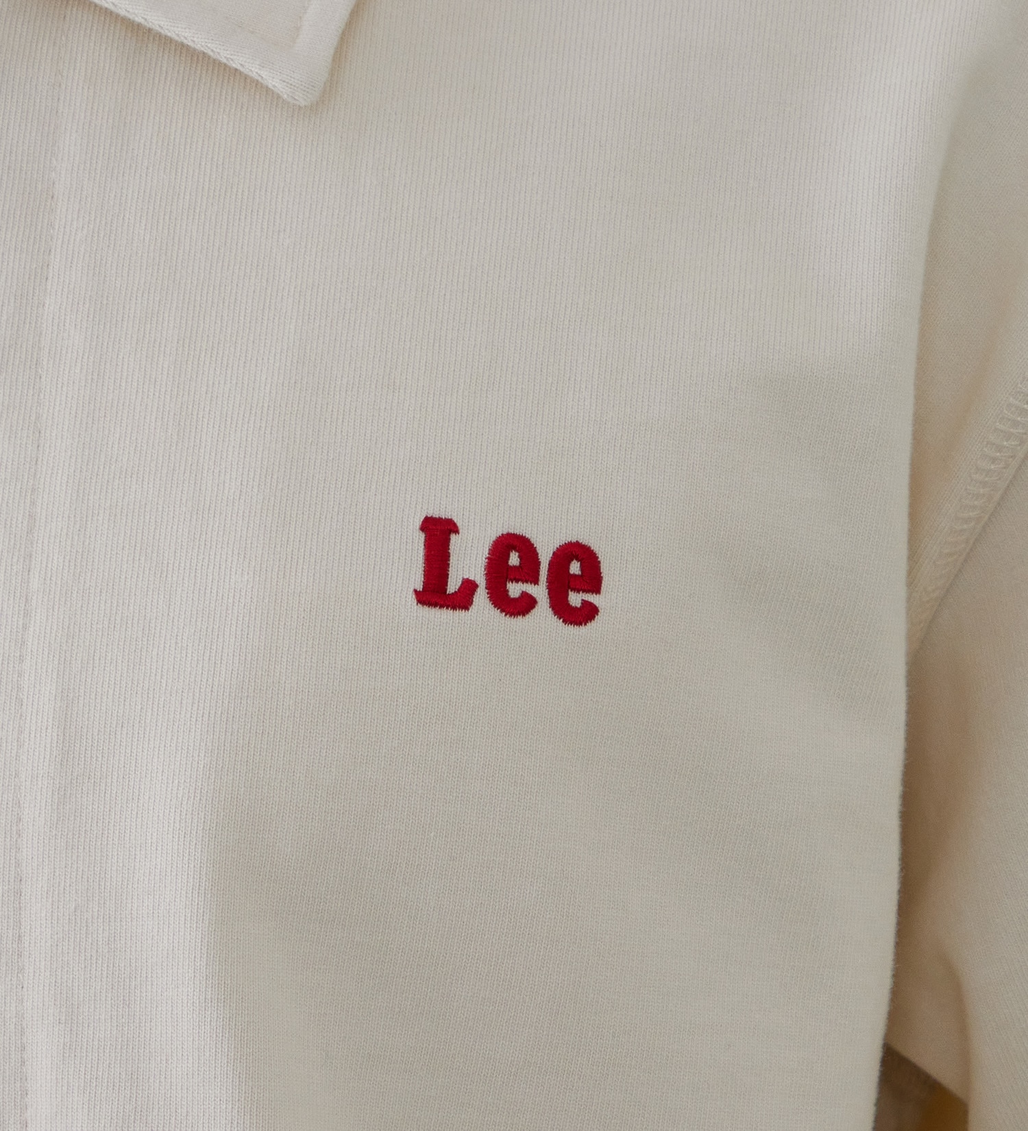 Lee(リー)のZIP-UP CUT JACKET / ジップアップジャケット|トップス/スウェット/メンズ|アイボリー